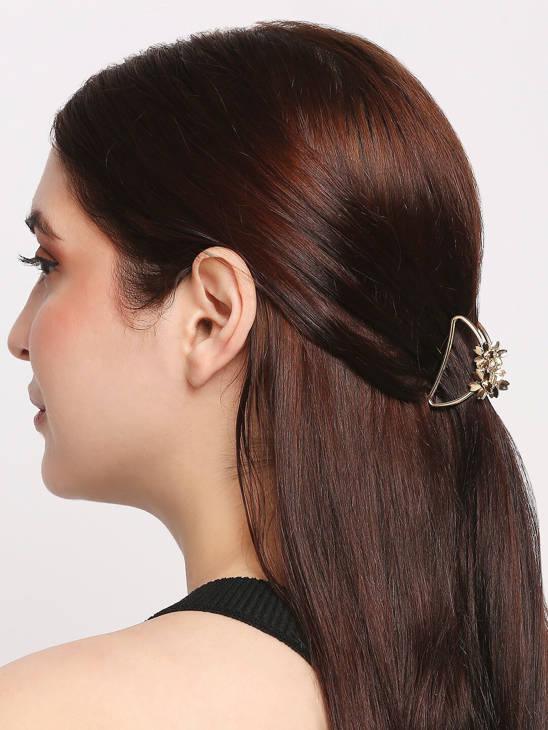

BELLEZIYA Women Gold-Toned Claw Clip