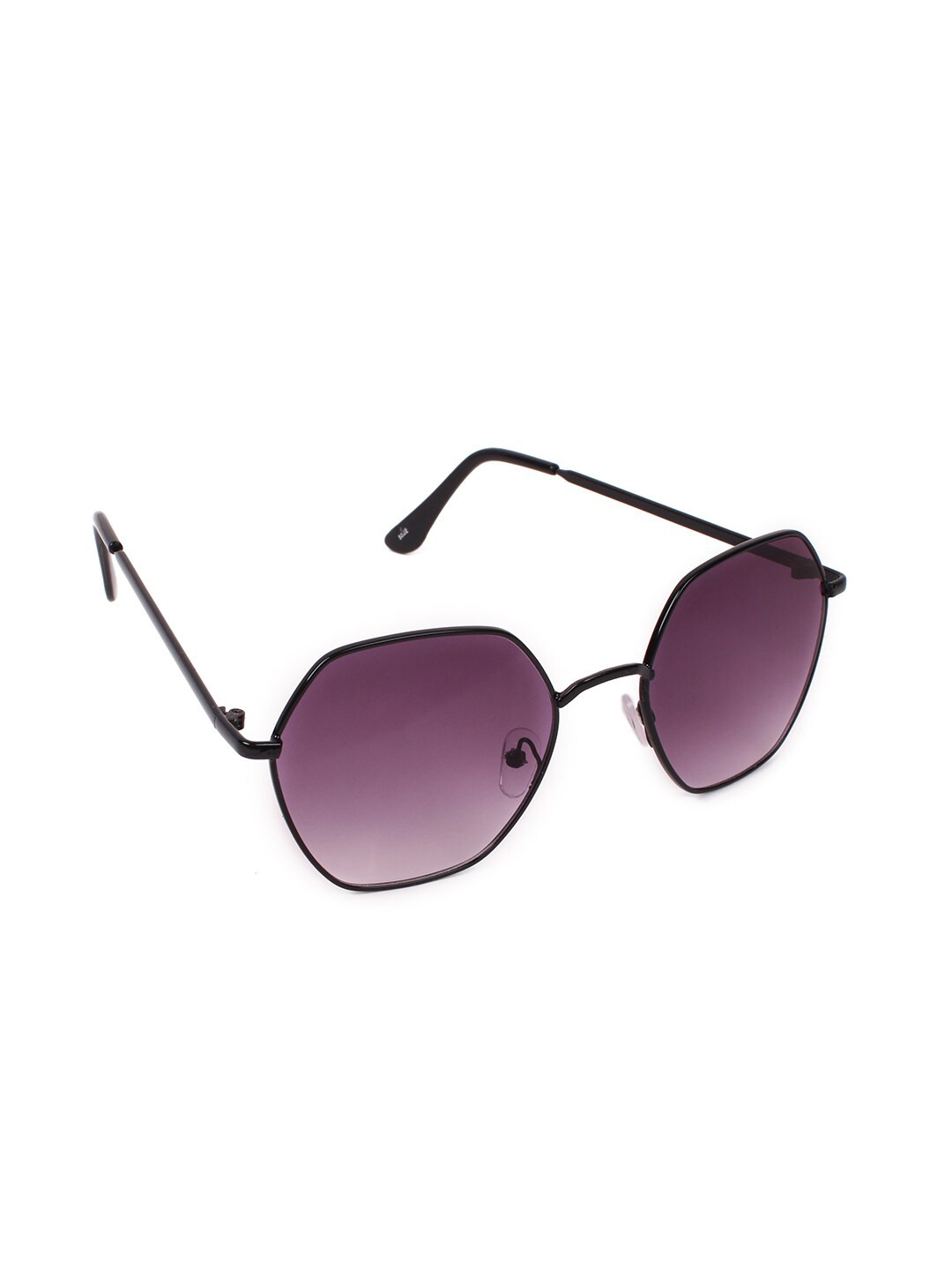 

FUZOKU Unisex Purple Lens & Black Square Sunglasses FZKSS2020SG0273