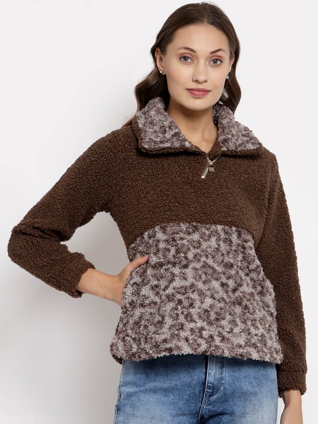 

Juelle Women Brown Sweatshirt