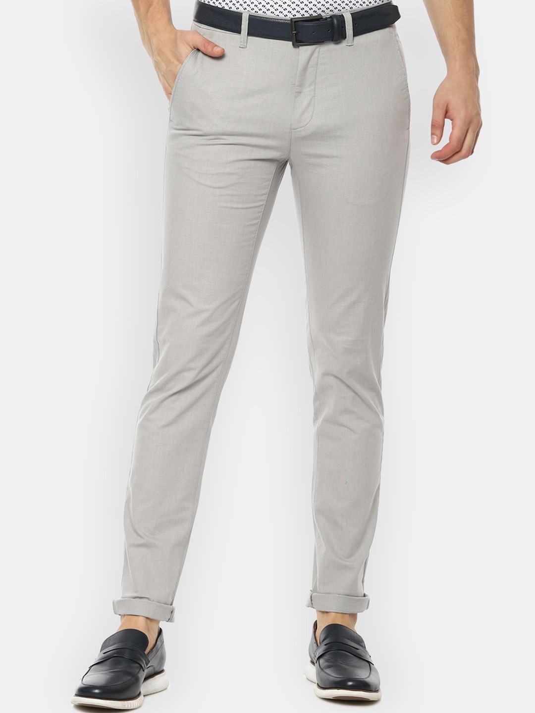

Van Heusen Sport Men Grey Slim Fit Trousers