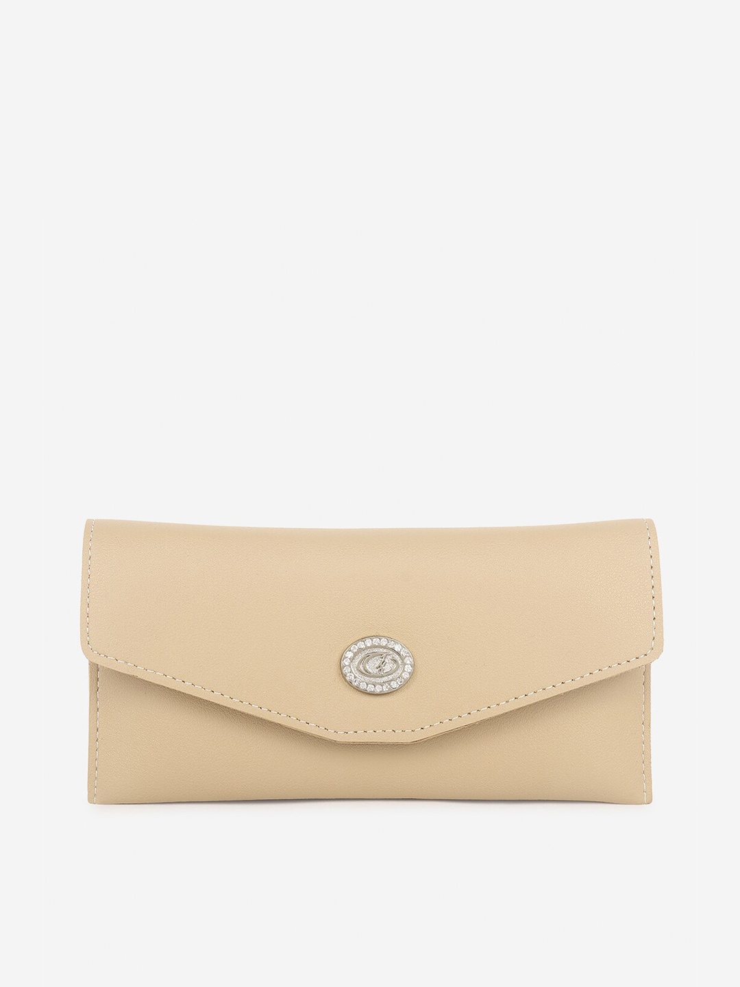 

Stropcarry Beige Envelope Clutch