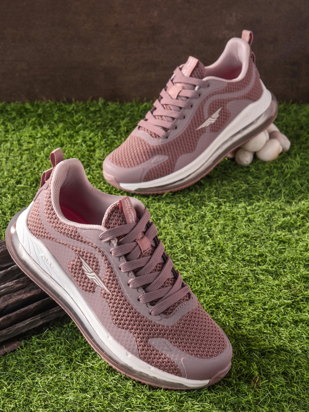 

Red Tape Women Mauve Mesh Walking Air Plus Shoes