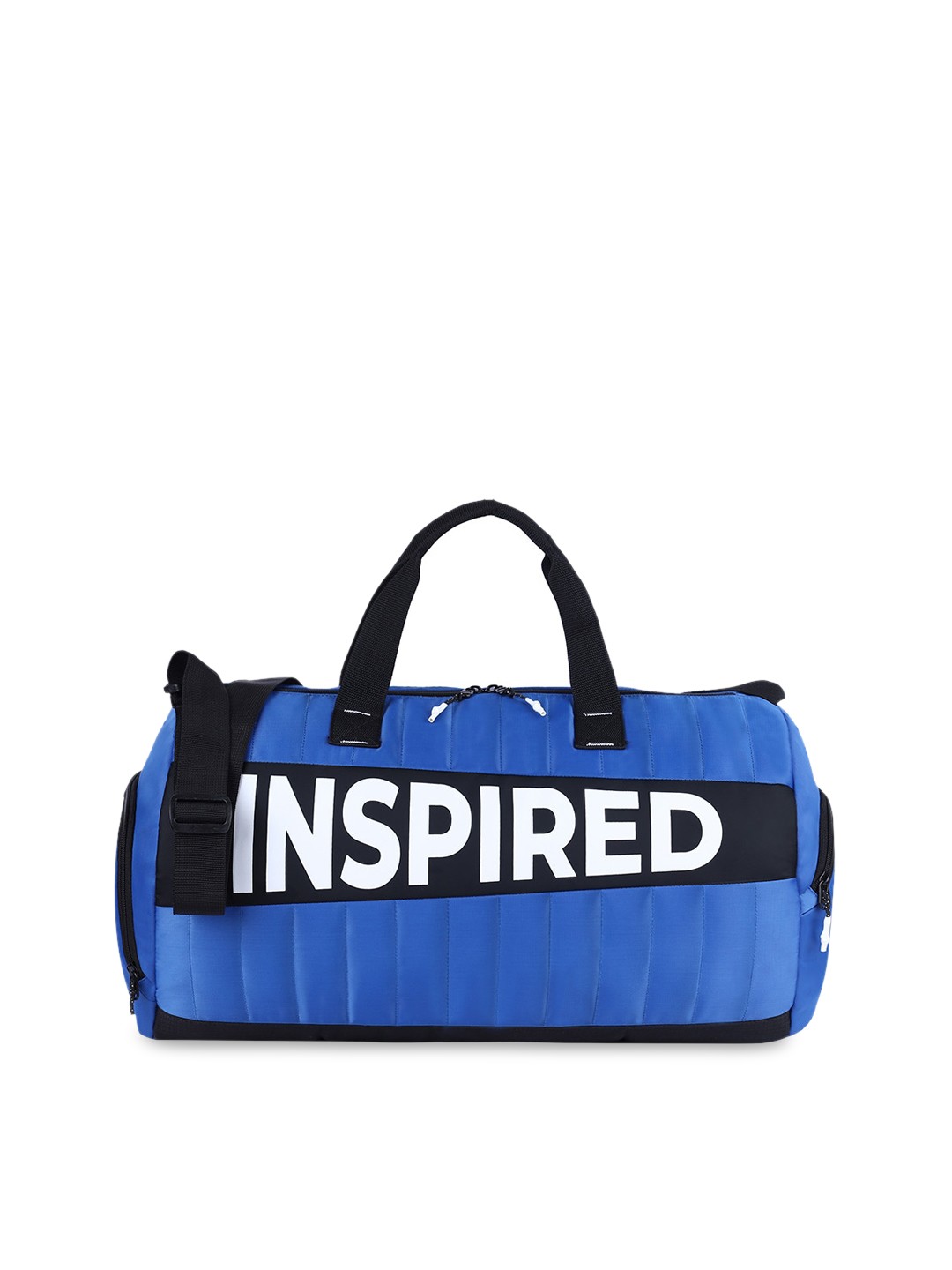 

Gear Unisex Blue & Black Printed Duffel Bag
