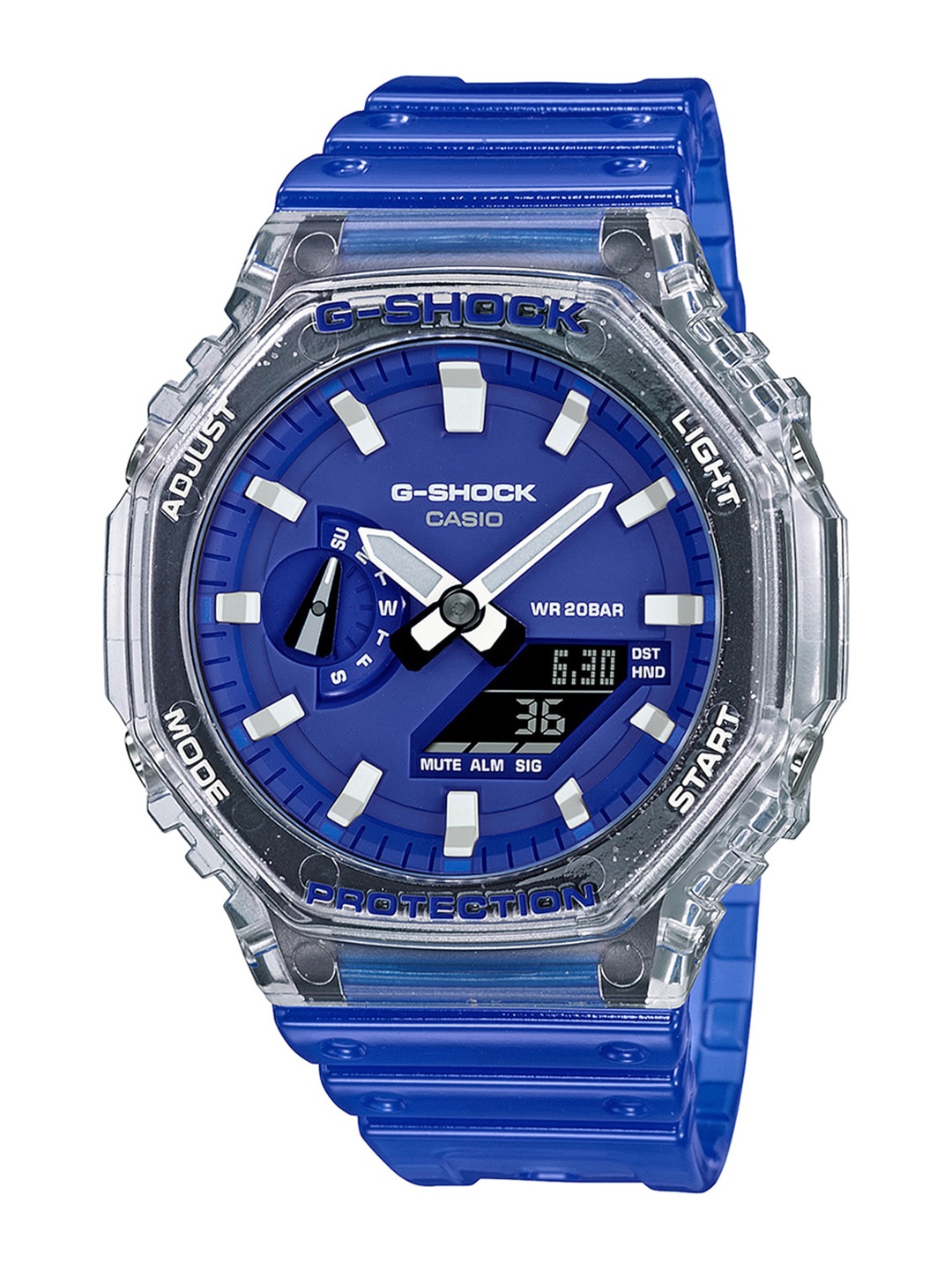 

CASIO G-SHOCK Men Watch G1116 GA-2100HC-2ADR, Blue