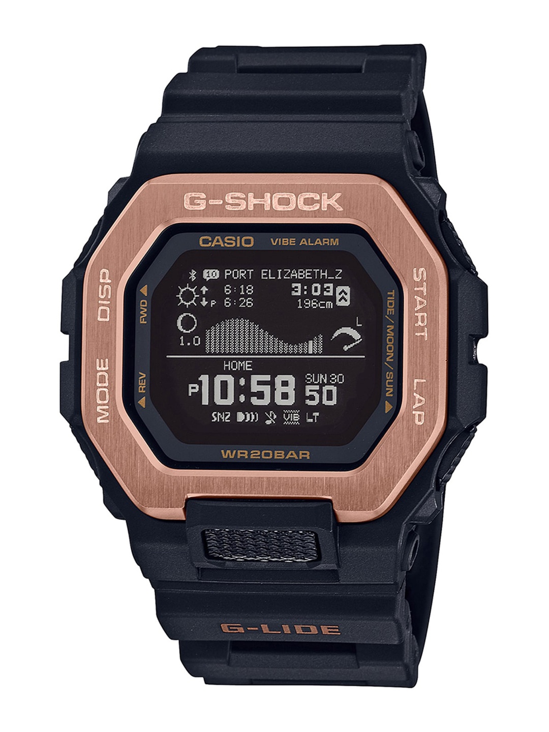 

CASIO Men Black Dial & Black Straps Digital Watch G1126
