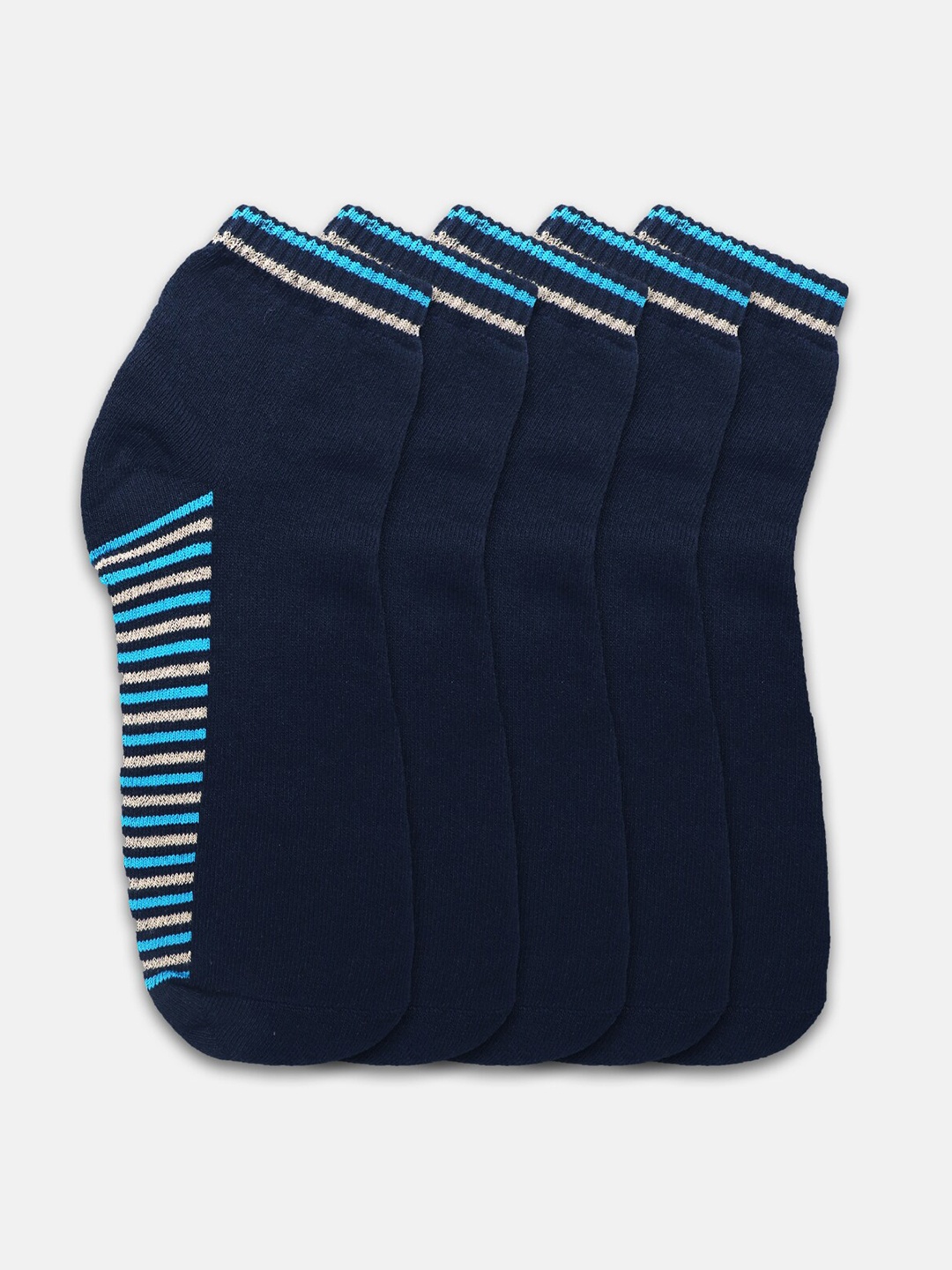 

Kolor Fusion Men Pack Of 5 Assorted Ankle Length Socks