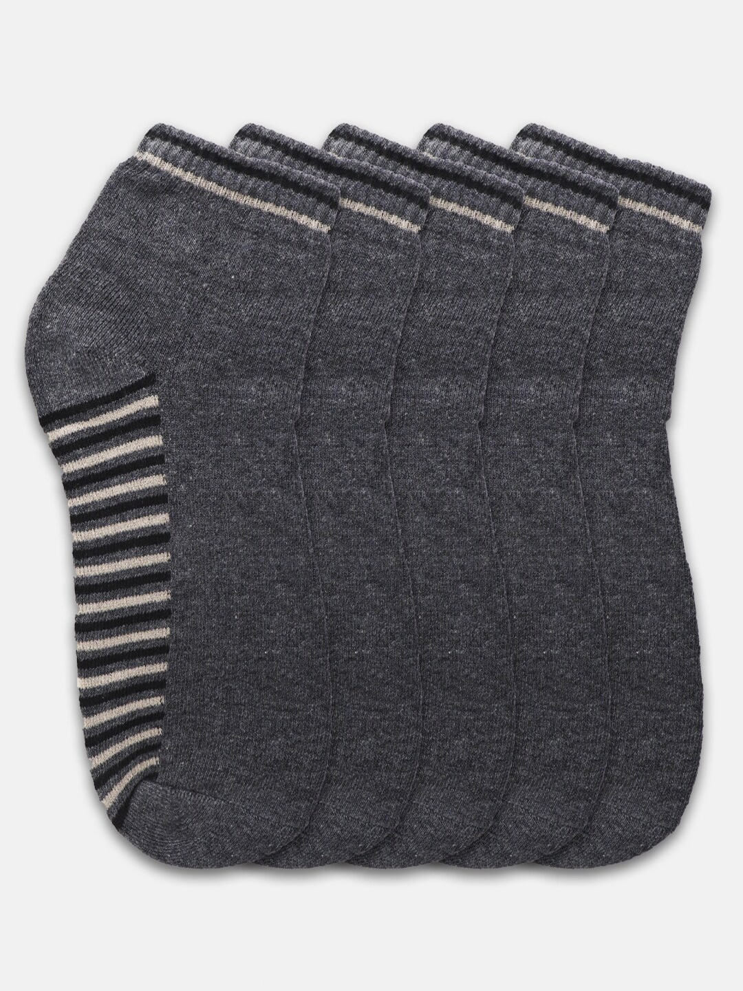 

Kolor Fusion Men Pack Of 5 Assorted Above Ankle-Length Socks
