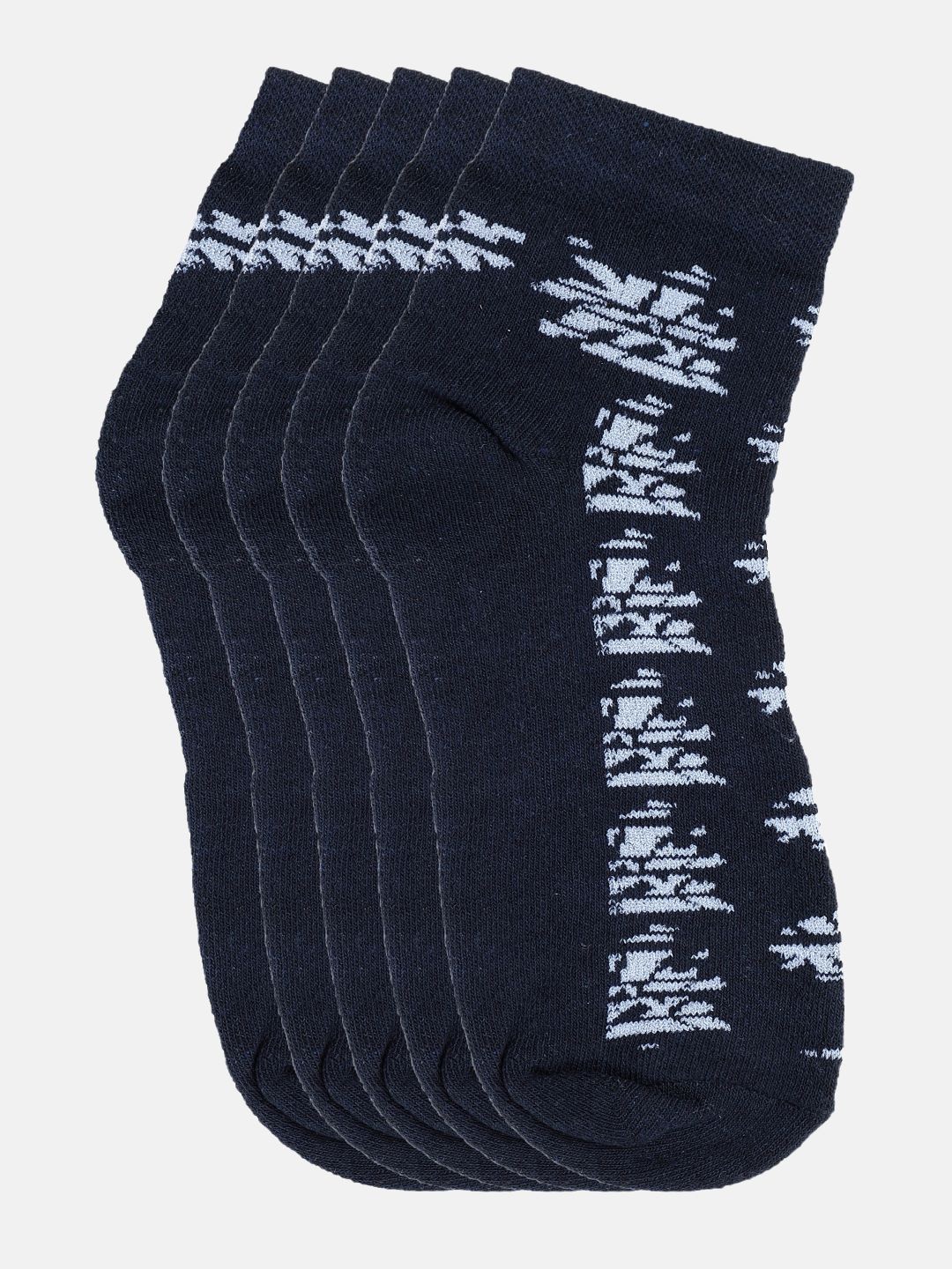 

Kolor Fusion Men Pack Of 5 Assorted Ankle-Length Socks