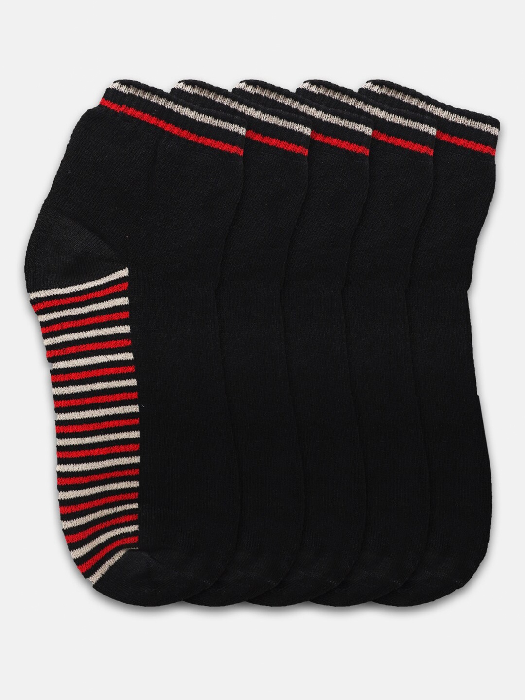 

Kolor Fusion Men Pack Of 5 Assorted Above Ankle-Length Socks
