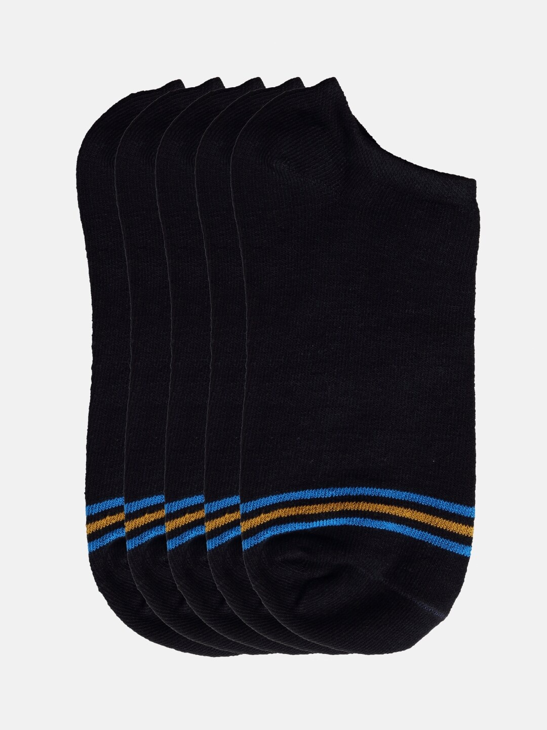 

Kolor Fusion Men Pack Of 5 Assorted Ankle-Length Socks