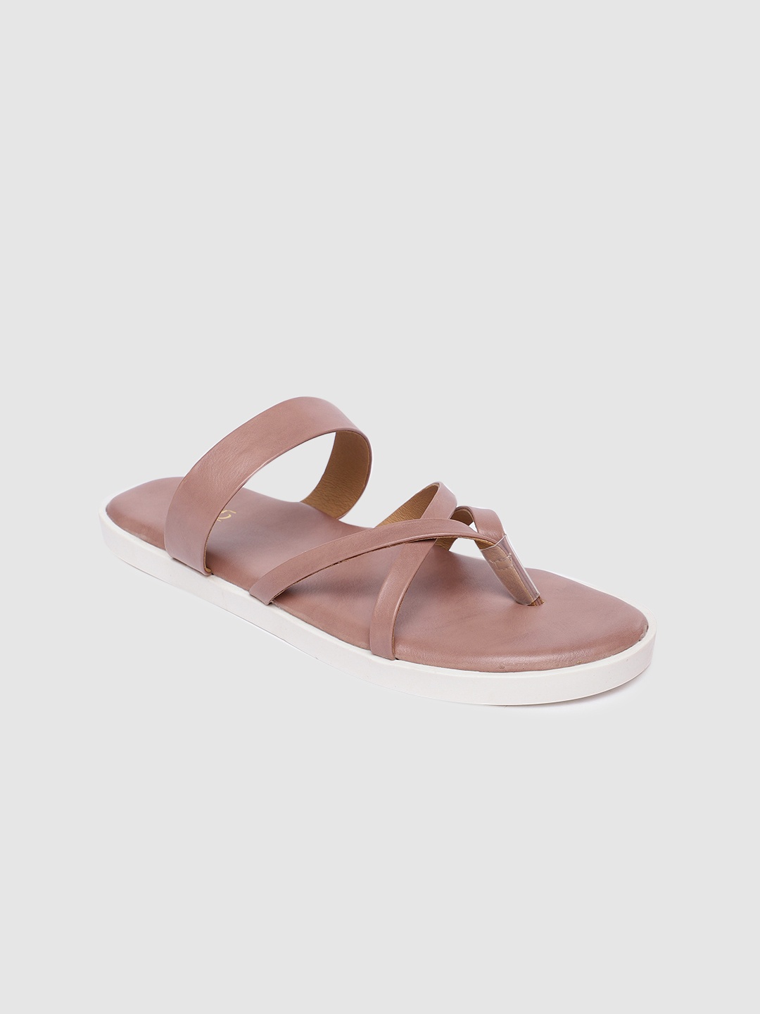 

Inc 5 Women Dusty Pink T-Strap Flats