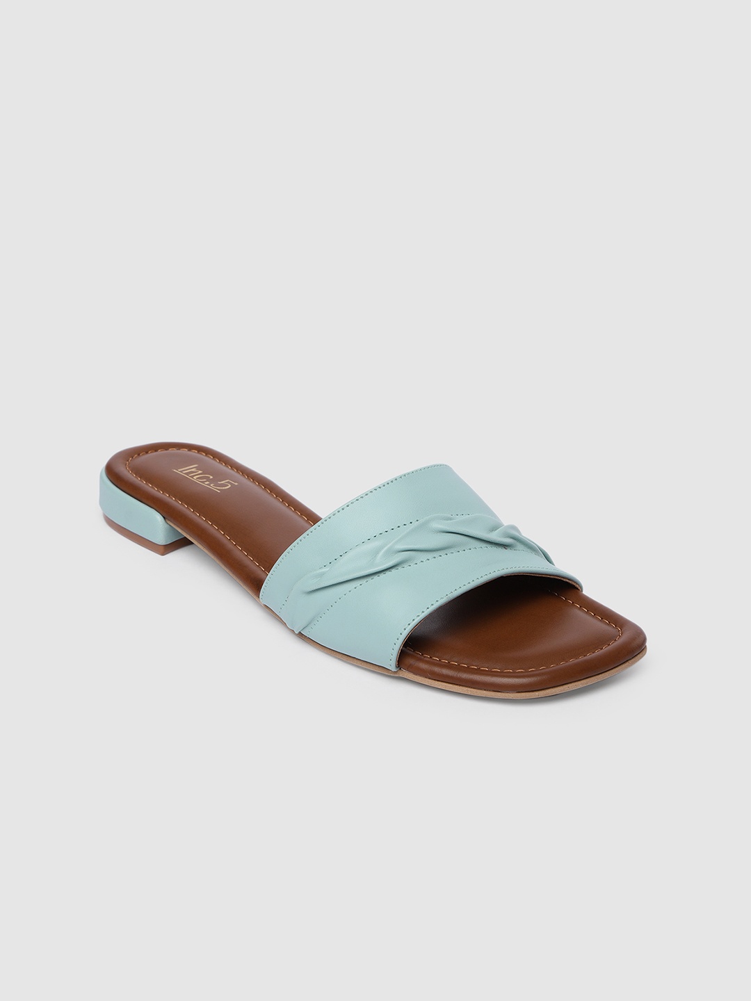 

Inc 5 Women Blue Open Toe Flats