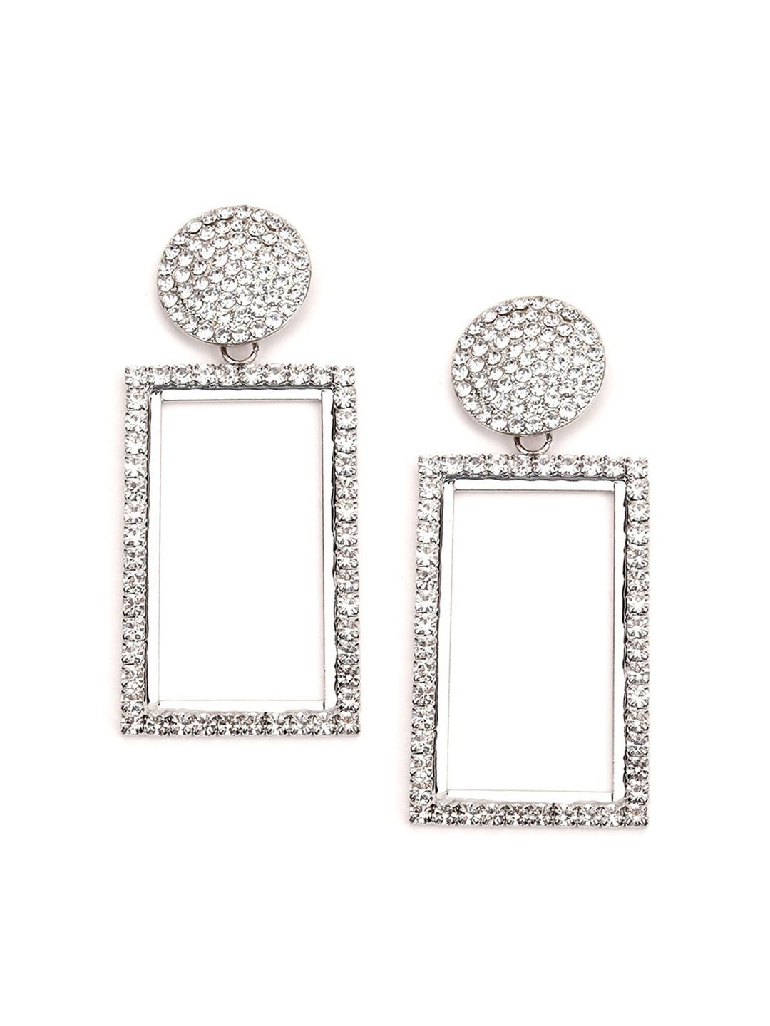 

ODETTE Gold-Toned Contemporary Drop Earrings