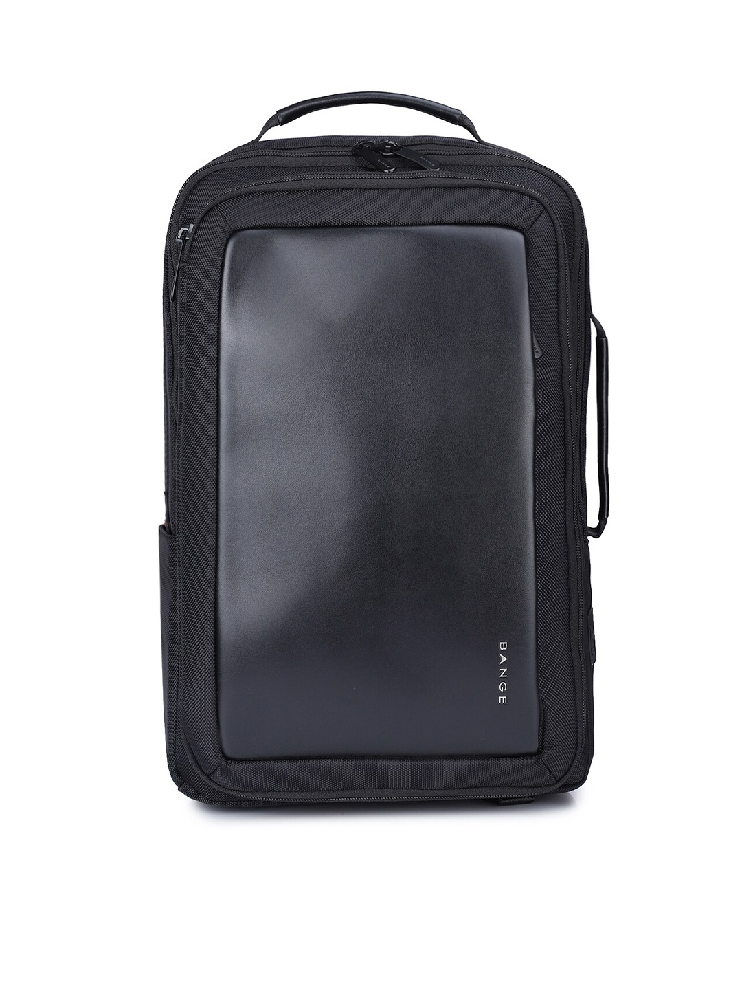 

BANGE Unisex Black Waterproof Nylon 18 Litres Expandable 2 in 1 Smart Laptop Backpack