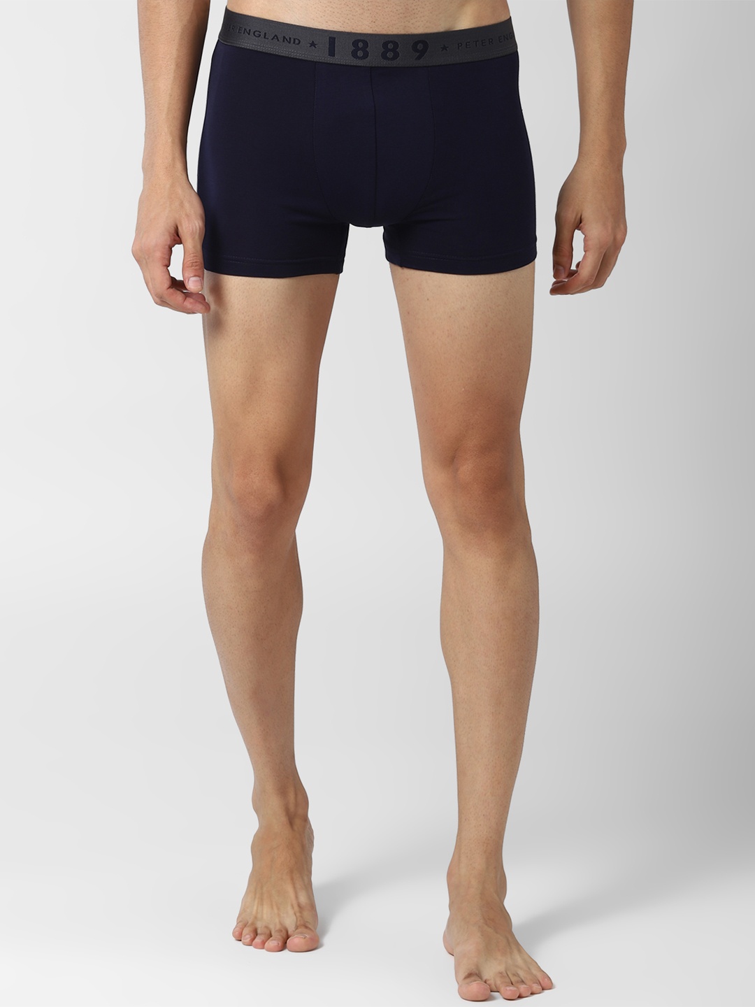 

Peter England Men Navy Blue Solid Trunk PIWTNY9156037
