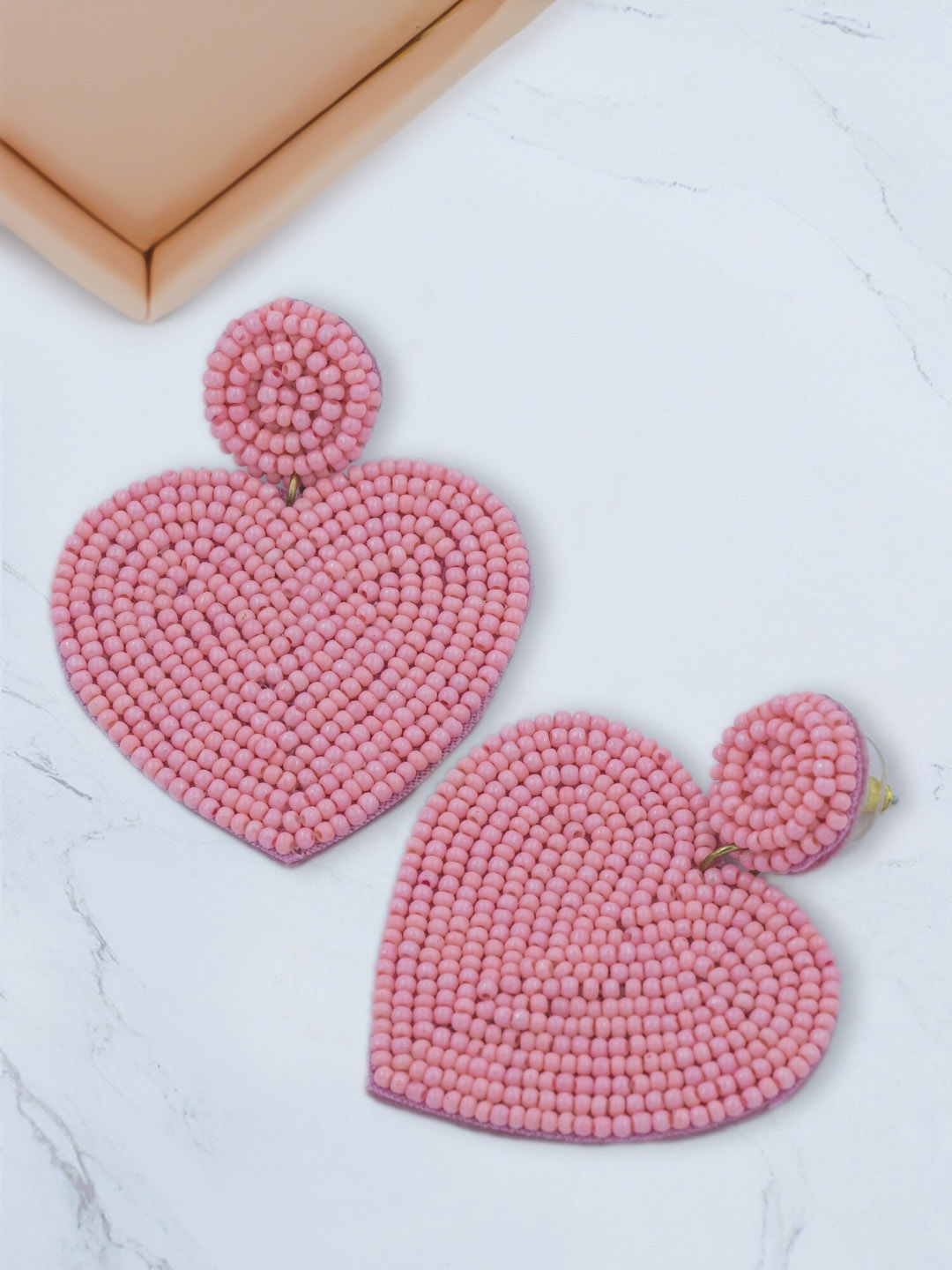 

Bellofox Pink Contemporary Drop Earrings