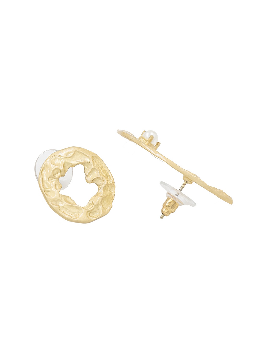 

Bellofox Gold-Plated Contemporary Drop Earrings