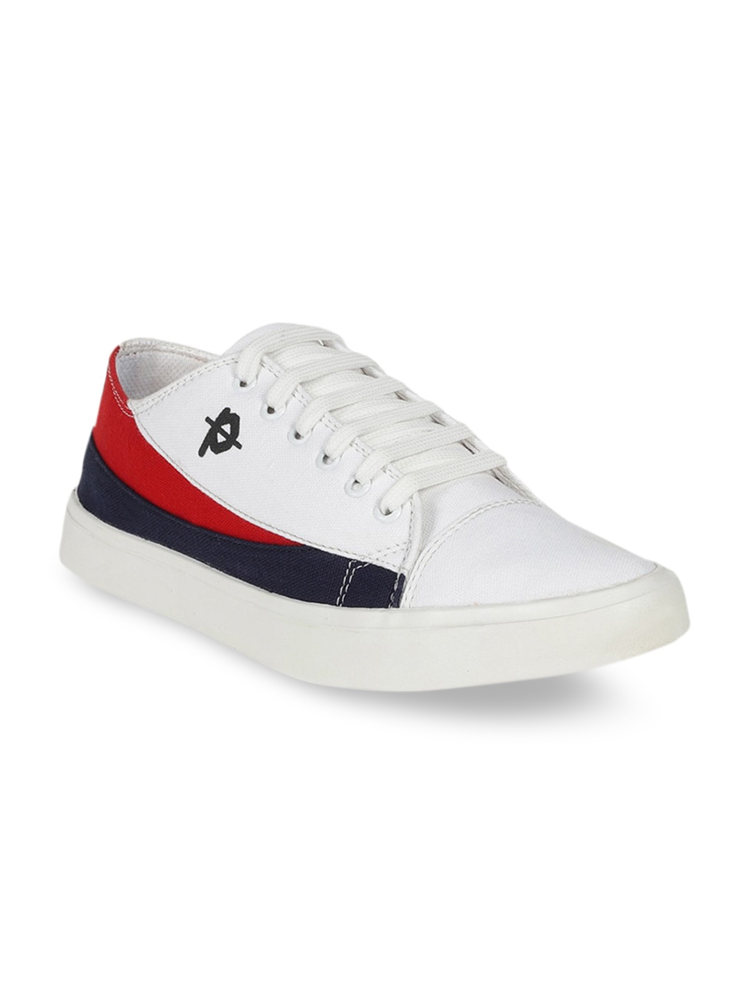 

Provogue Men White Colourblocked Sneakers