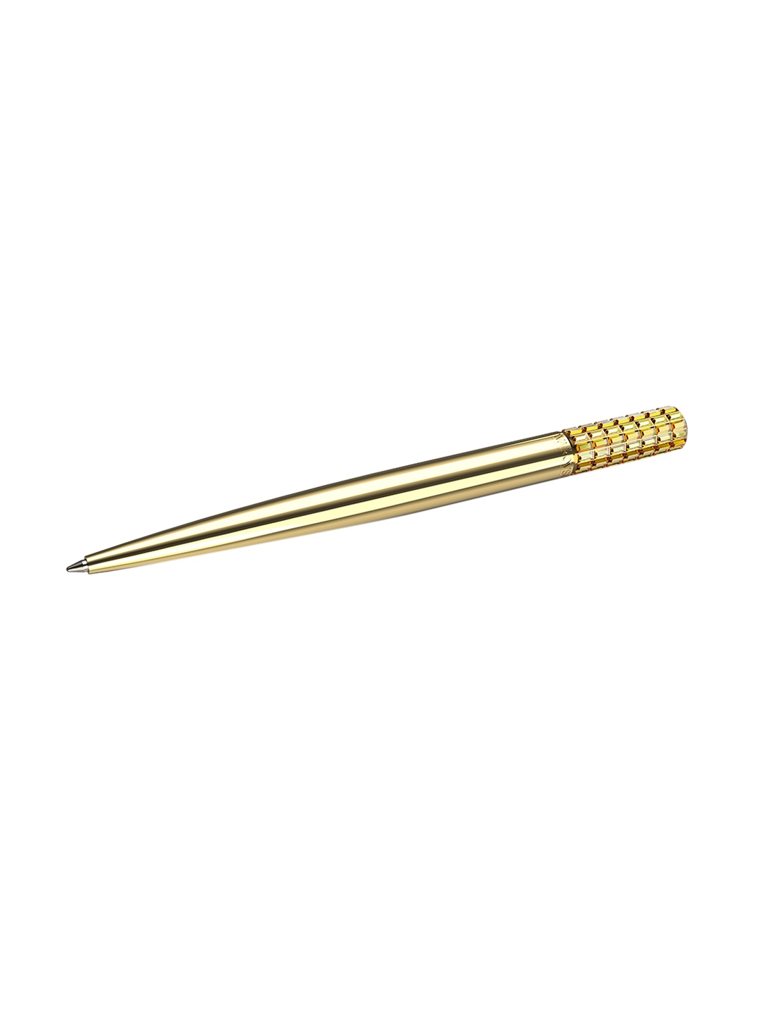

SWAROVSKI Women Yellow Chrome Plated Lucent Ballpoint Pen