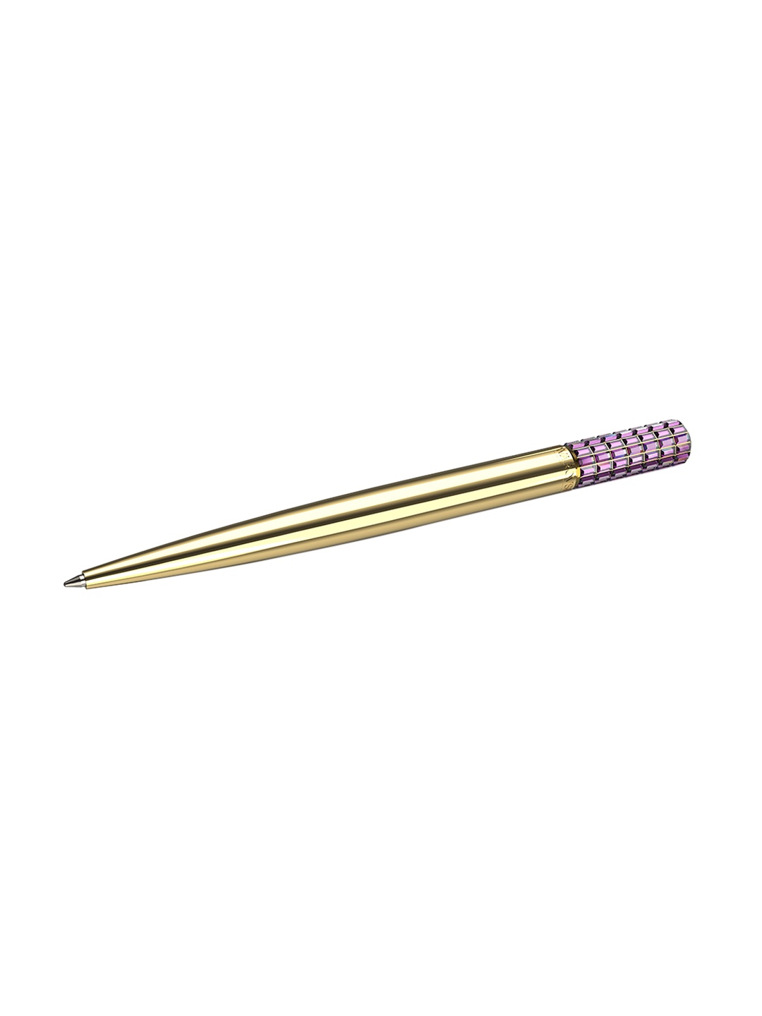 

SWAROVSKI Purple Gold-plated Lucent Metal Ballpoint Pen