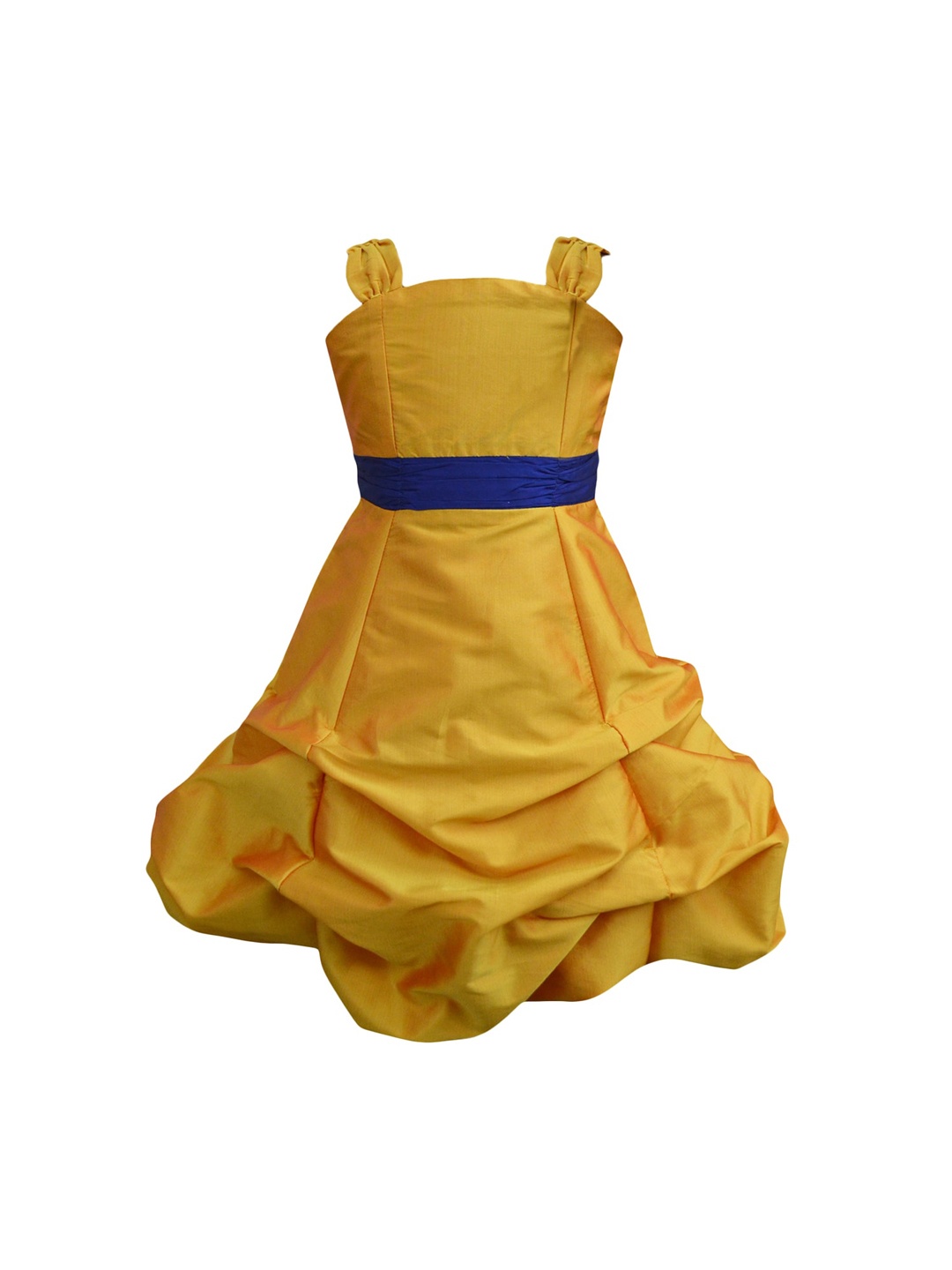 

A.T.U.N. Girls Solid Ballroom Gown, Mustard