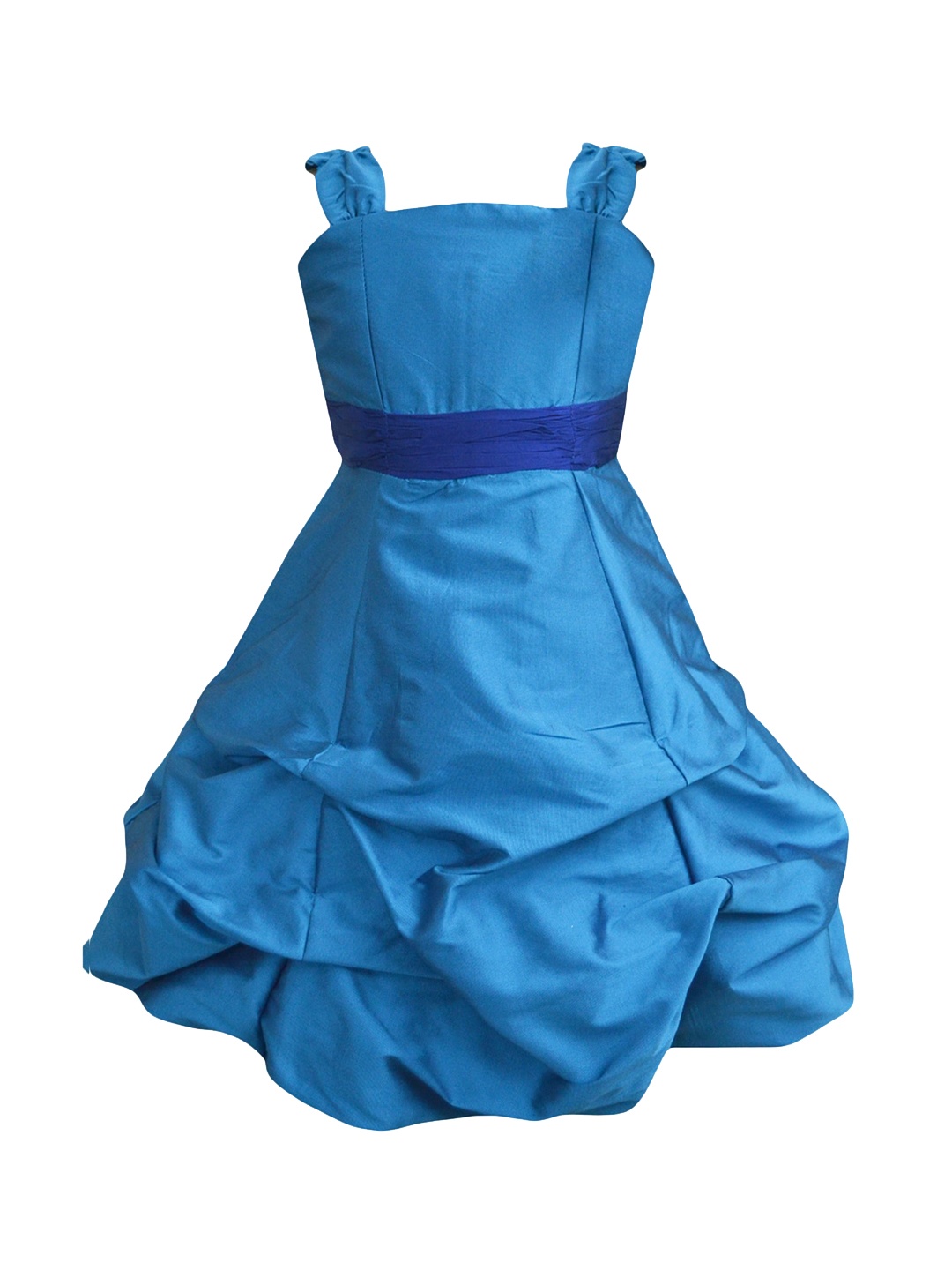 

A.T.U.N. Girls Solid Ballroom Gown, Turquoise blue