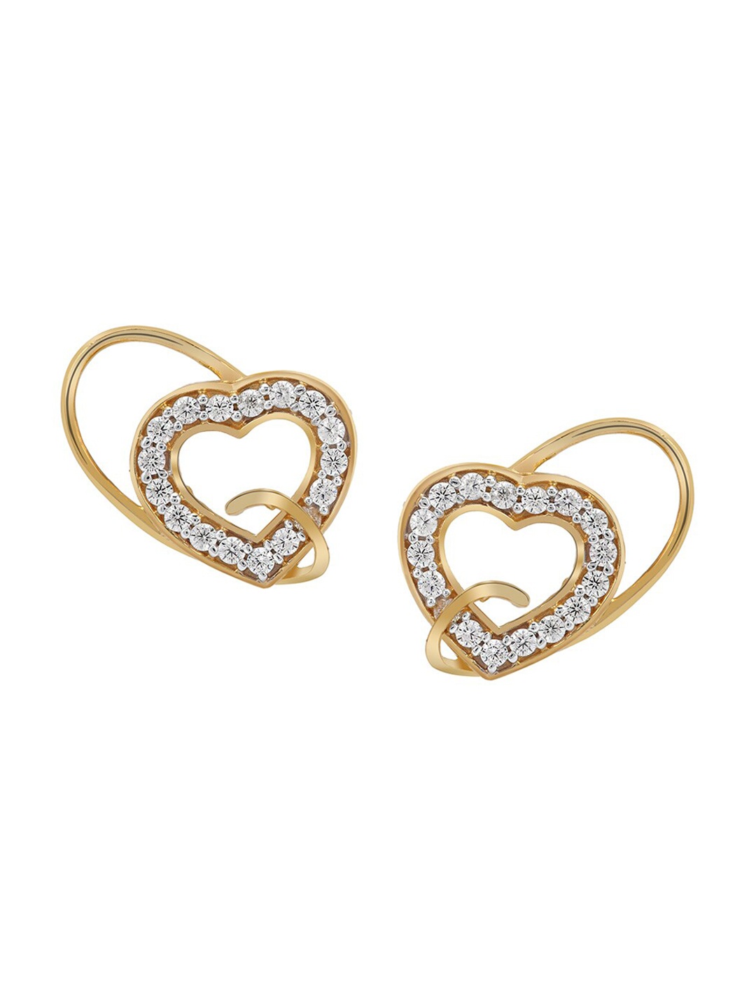 

LA SOULA Gold-Toned Classic Studs Earrings