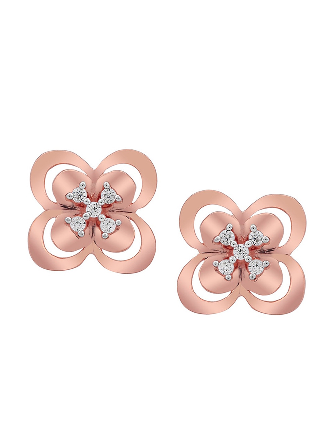 

LA SOULA Rose Classic Studs Earrings