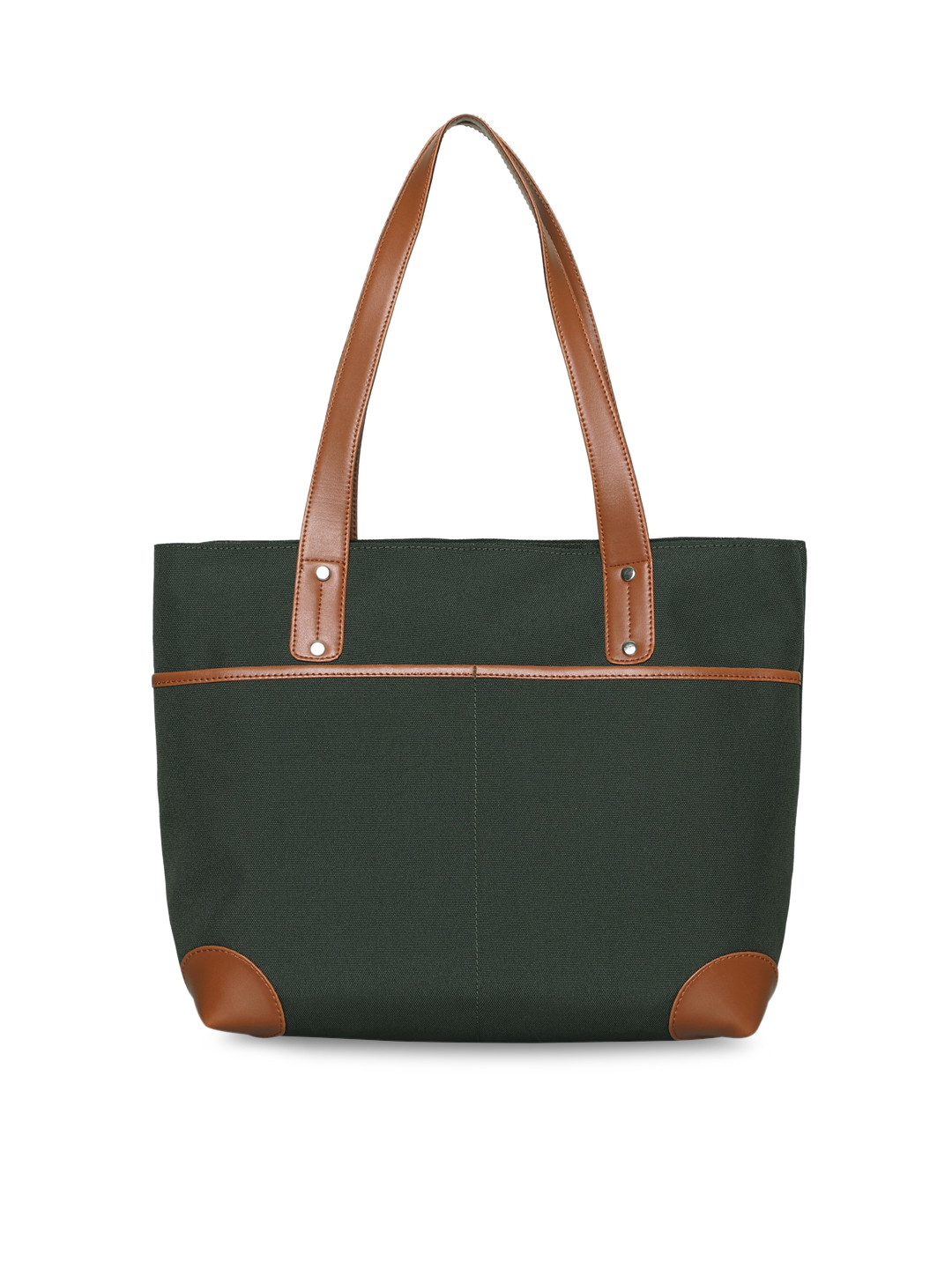 

Toteteca Green Structured Shoulder Bag