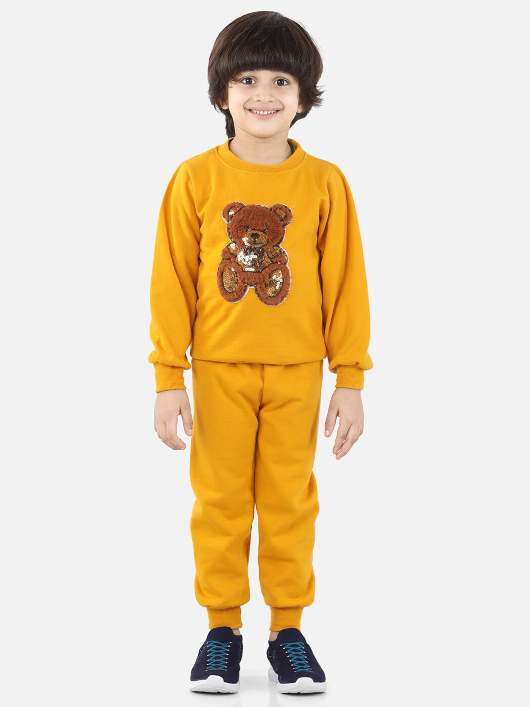 

Cutiekins Boys Yellow Shirt with Trousers