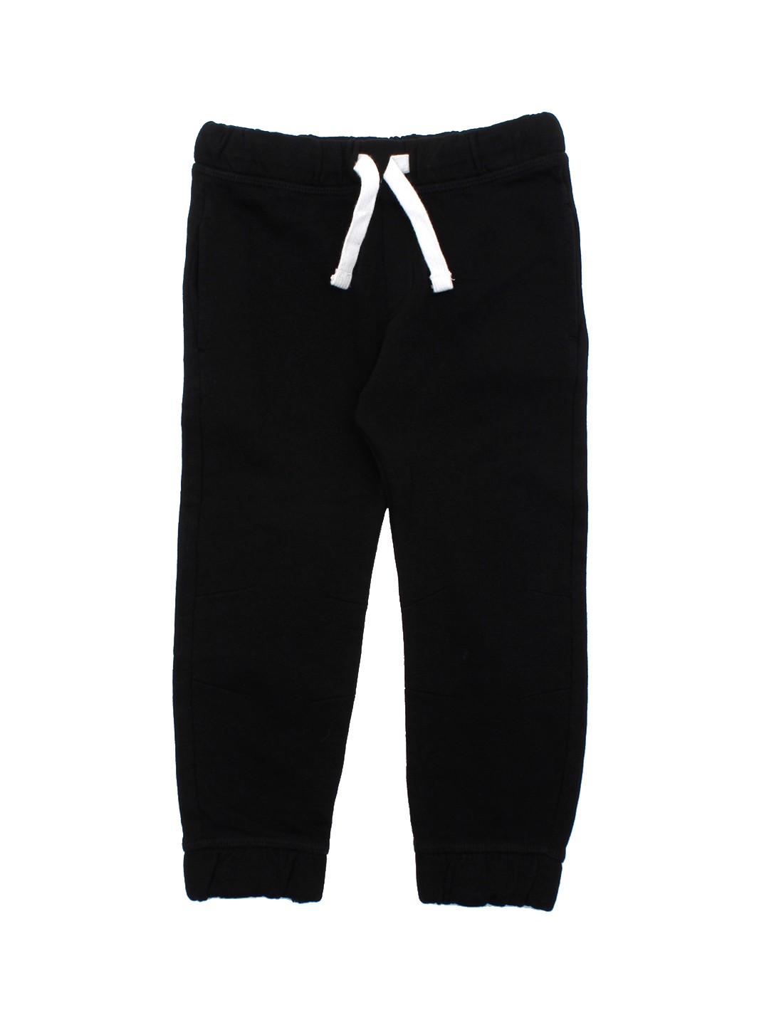 

Lil Lollipop Kids Black Solid Pure Cotton Joggers