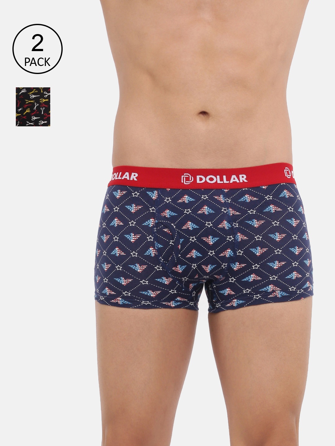 

Dollar Bigboss Printed Pack of 2 Assorted Trunks MBTR-15-MODERNTRNK-PO2-CO3