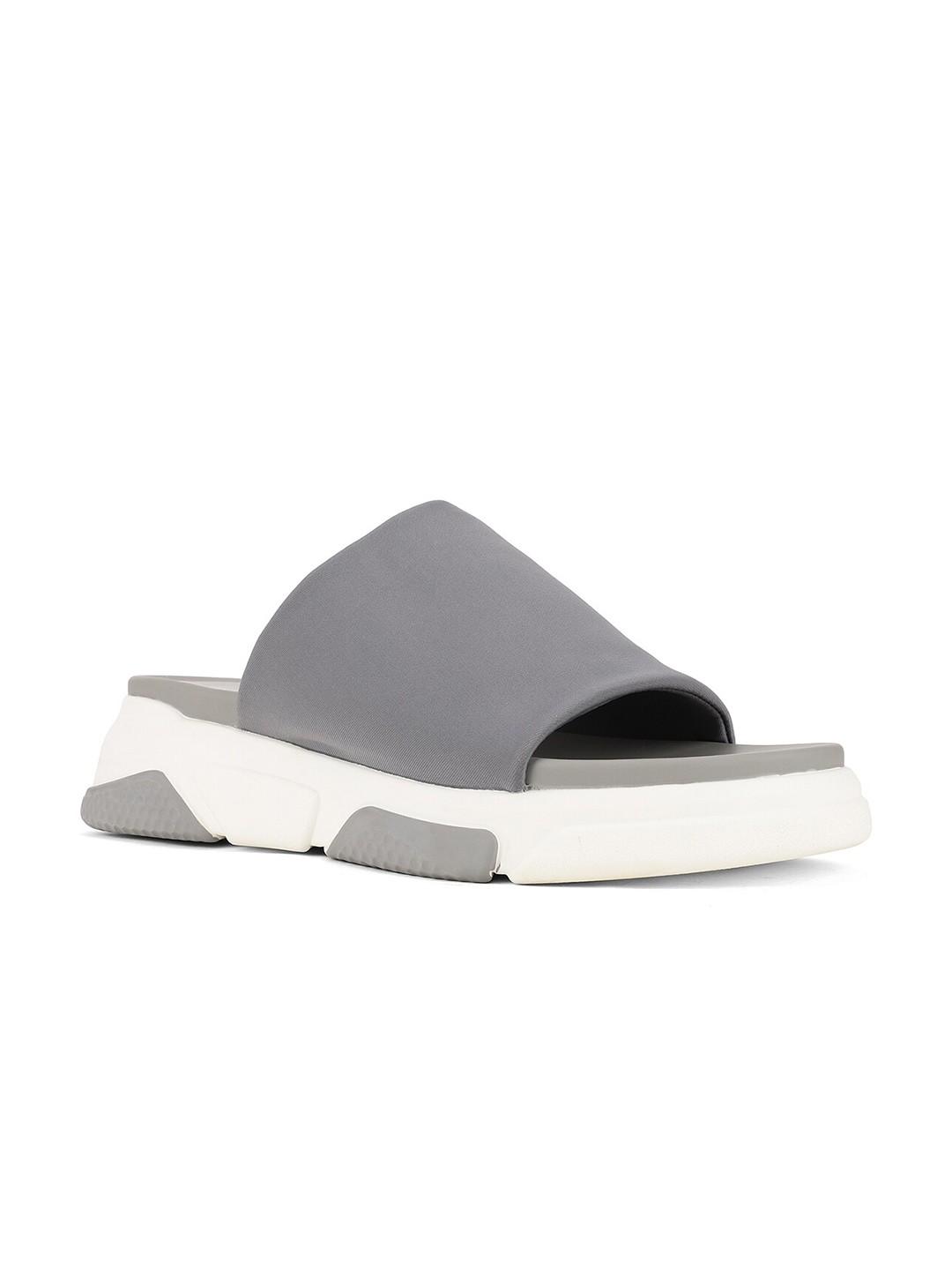 

Marie Claire Women Grey & White Open Toe Flats