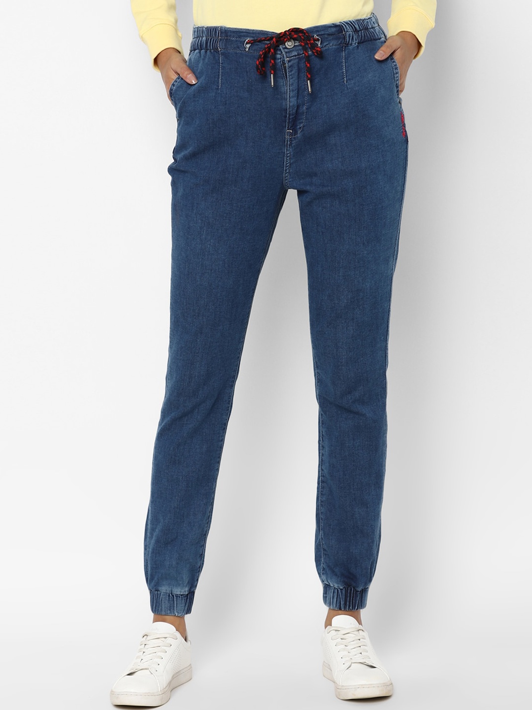 

Allen Solly Woman Women Blue Jeans