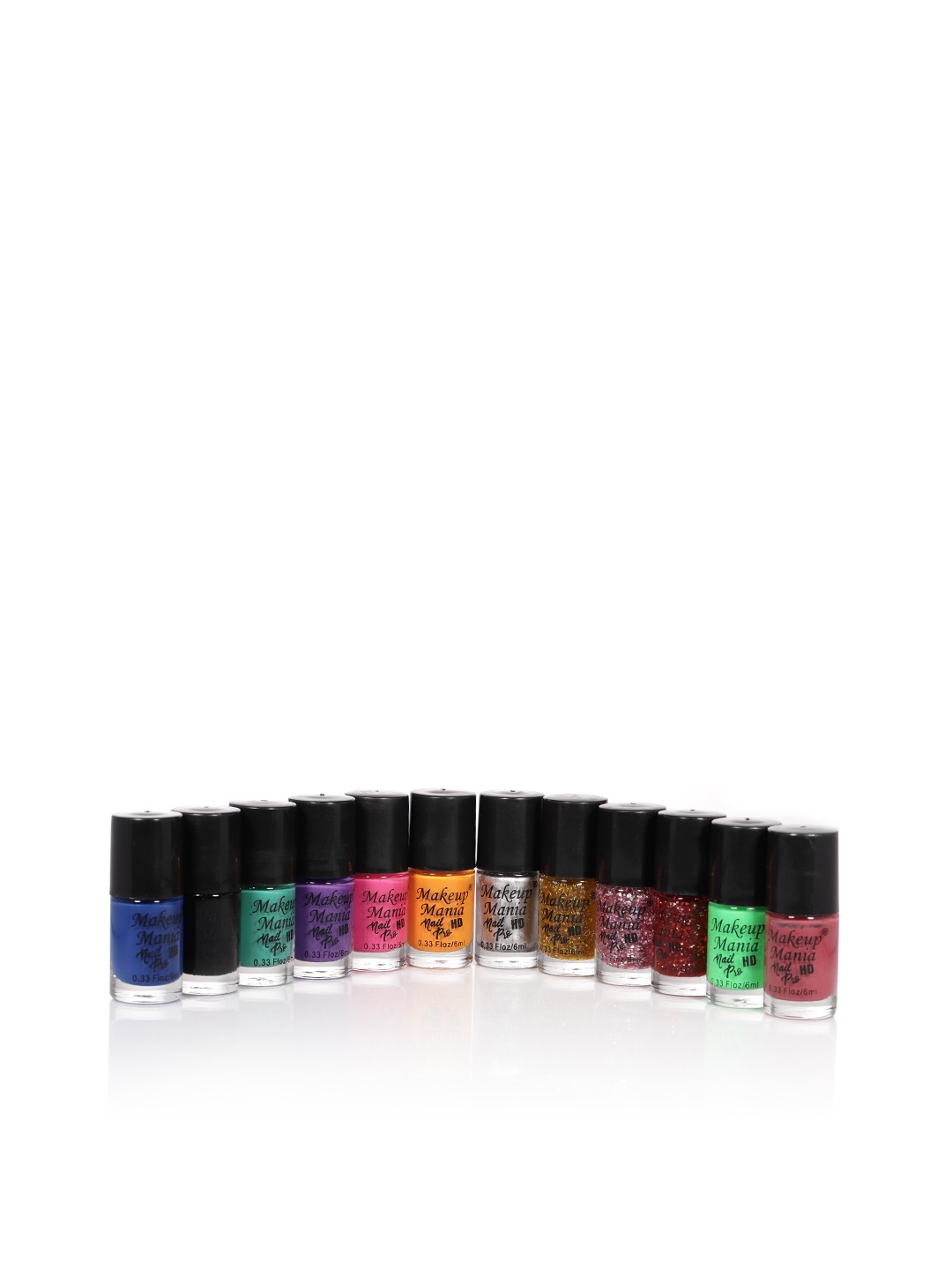 Makeup Mania Women Set of 12 Nail Polish 72ml, Multi