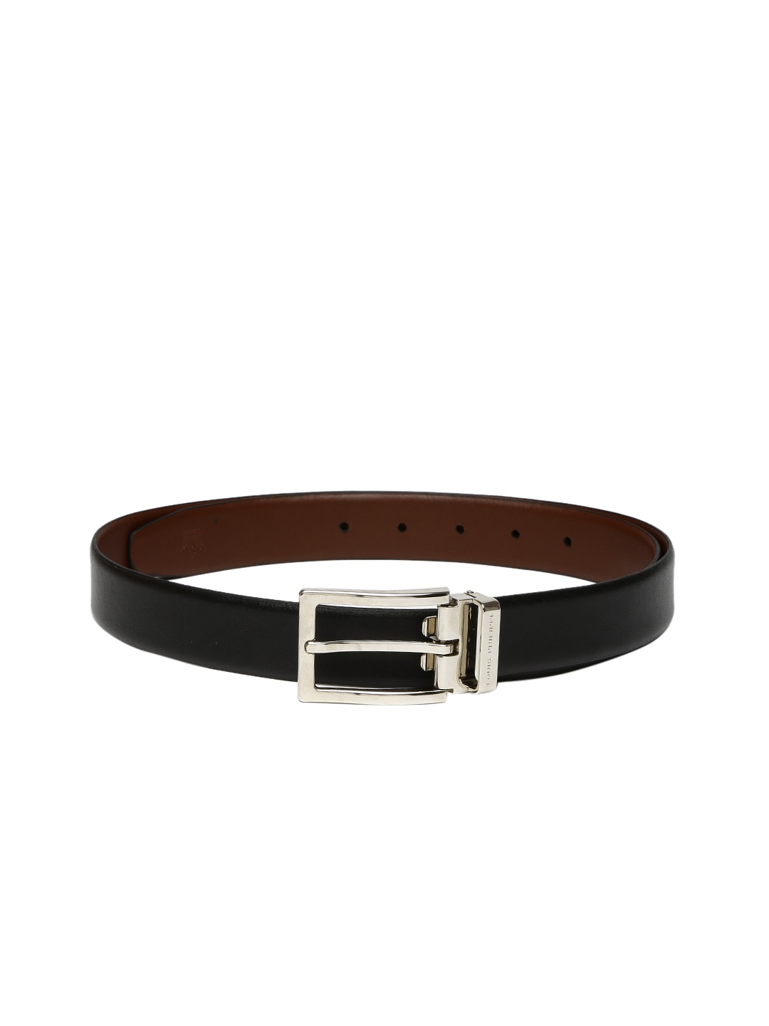 

Louis Philippe Men Black & Brown Reversible Leather Belt