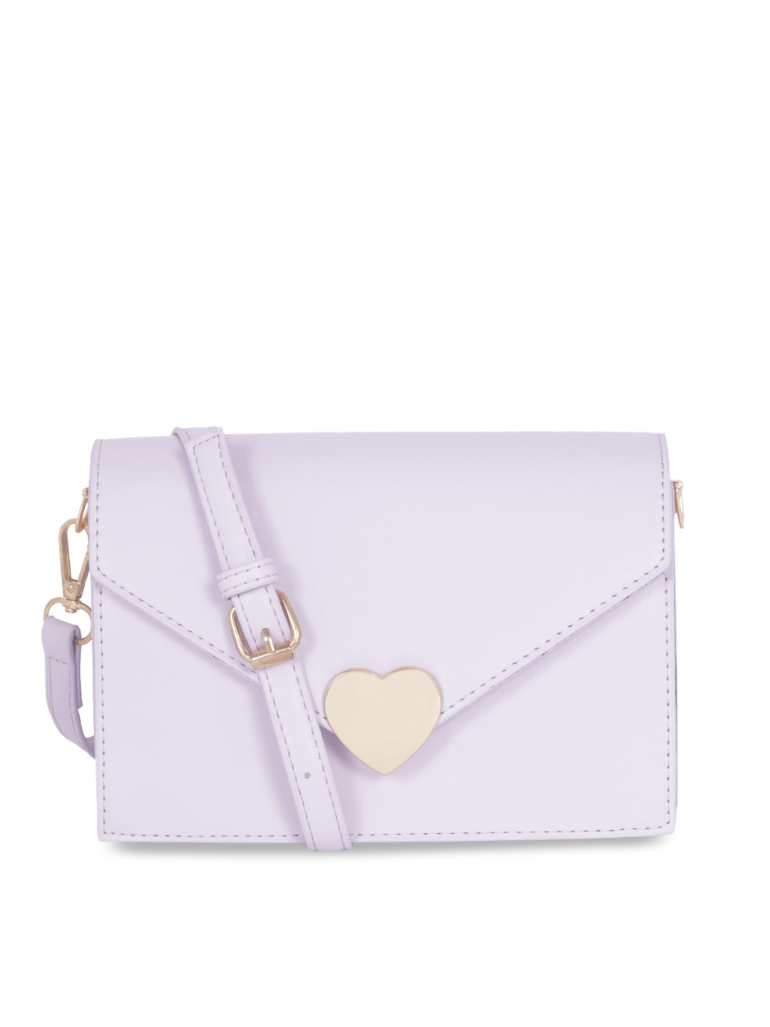 

London Rag Lavender Structured Sling Bag