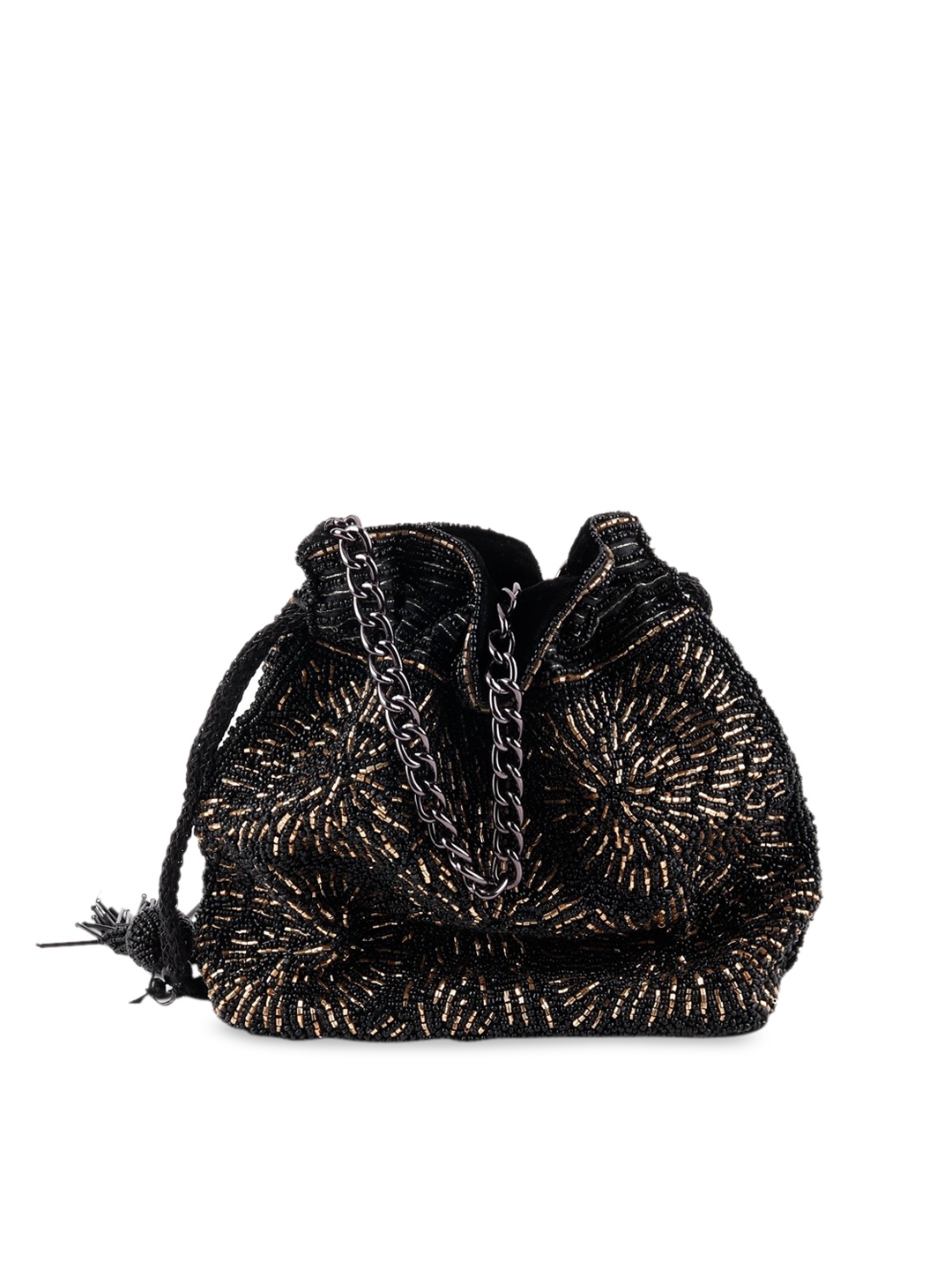 

ODETTE Multicoloured Oversized Swagger Sling Bag, Multi