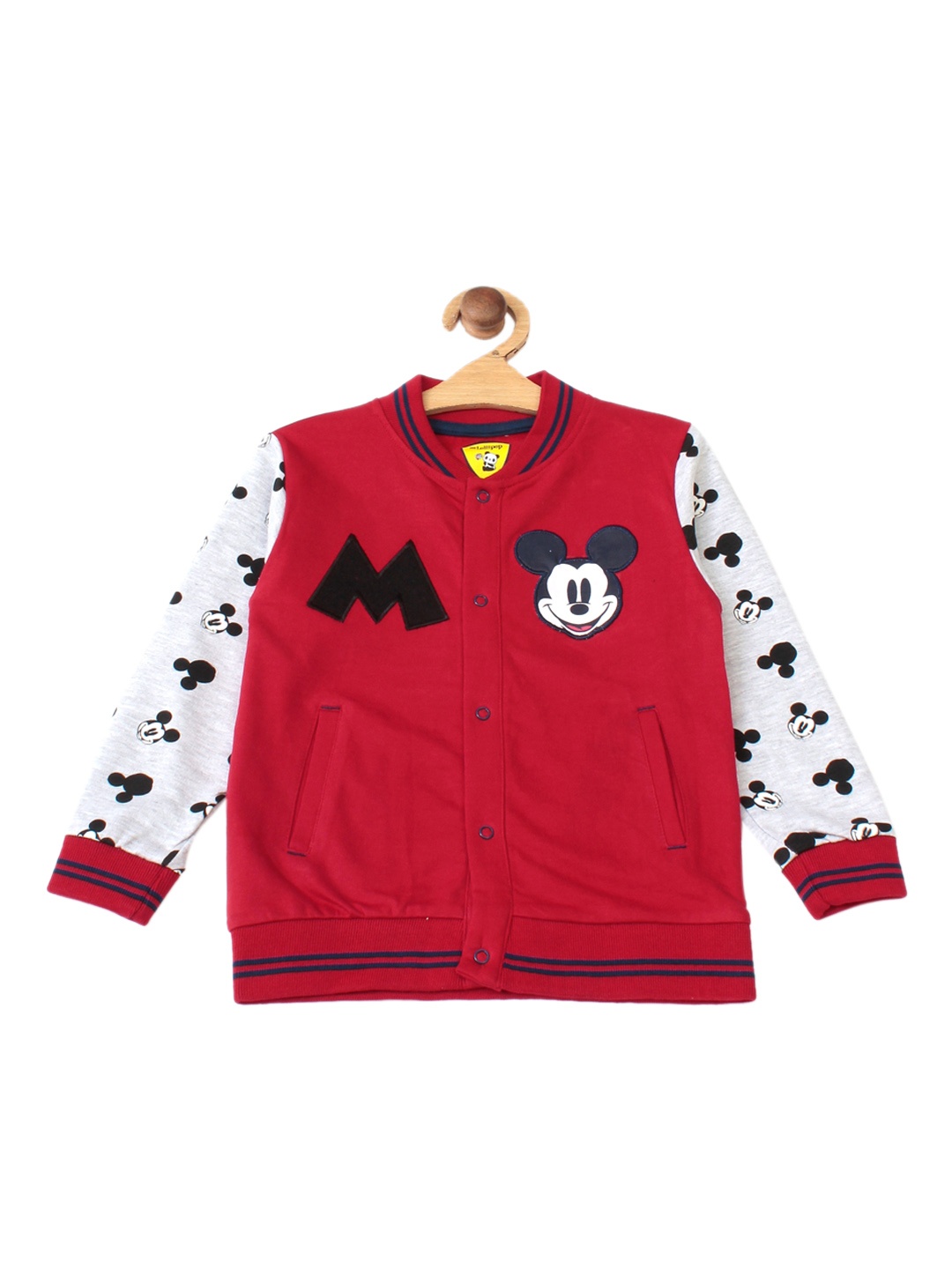 

Lil Lollipop Unisex Kids Red Printed Sweatshirt