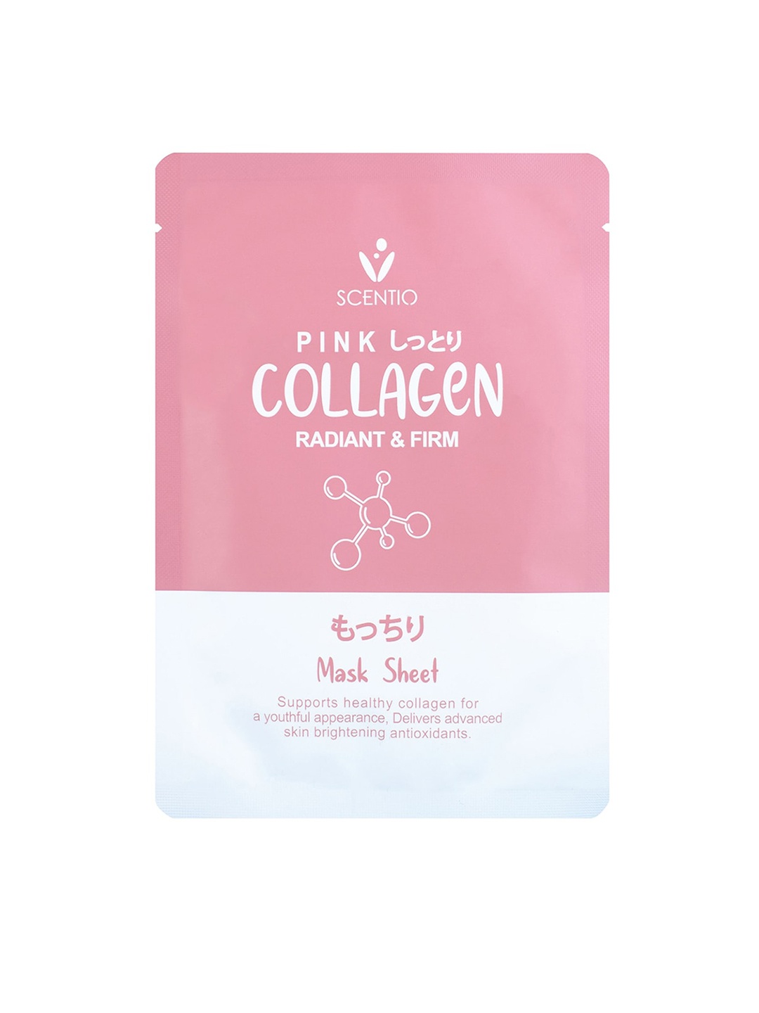 

BEAUTY BUFFET Scentio Pink Collagen Radiant & Firm Sheet Mask