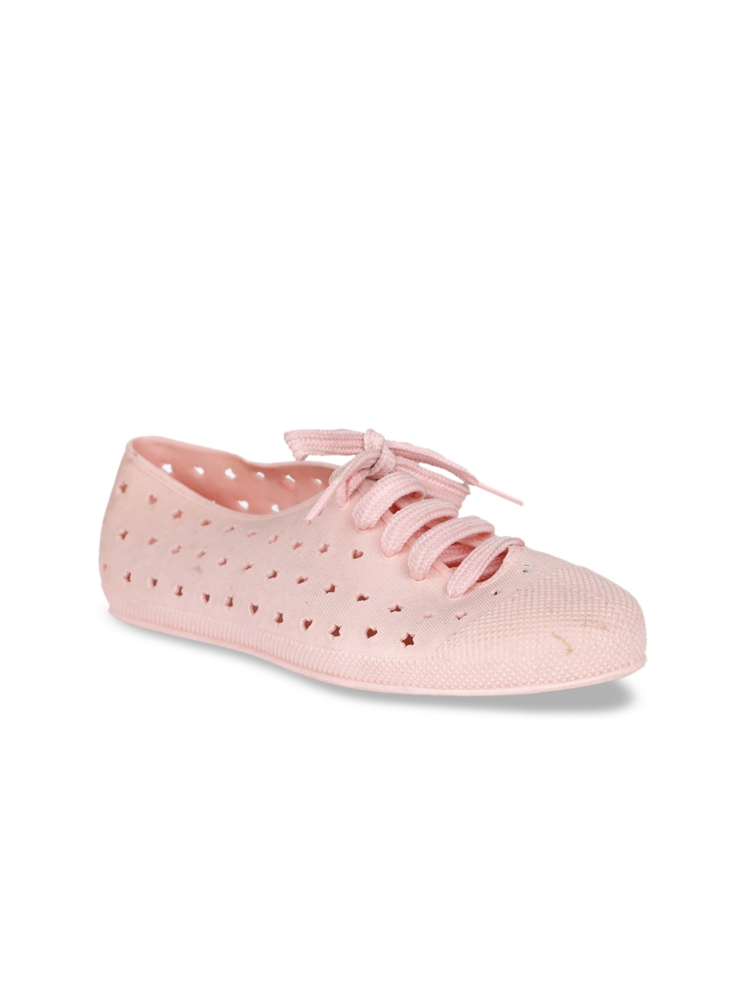 

Sandak by Bata Women Textured Pink Sneakers
