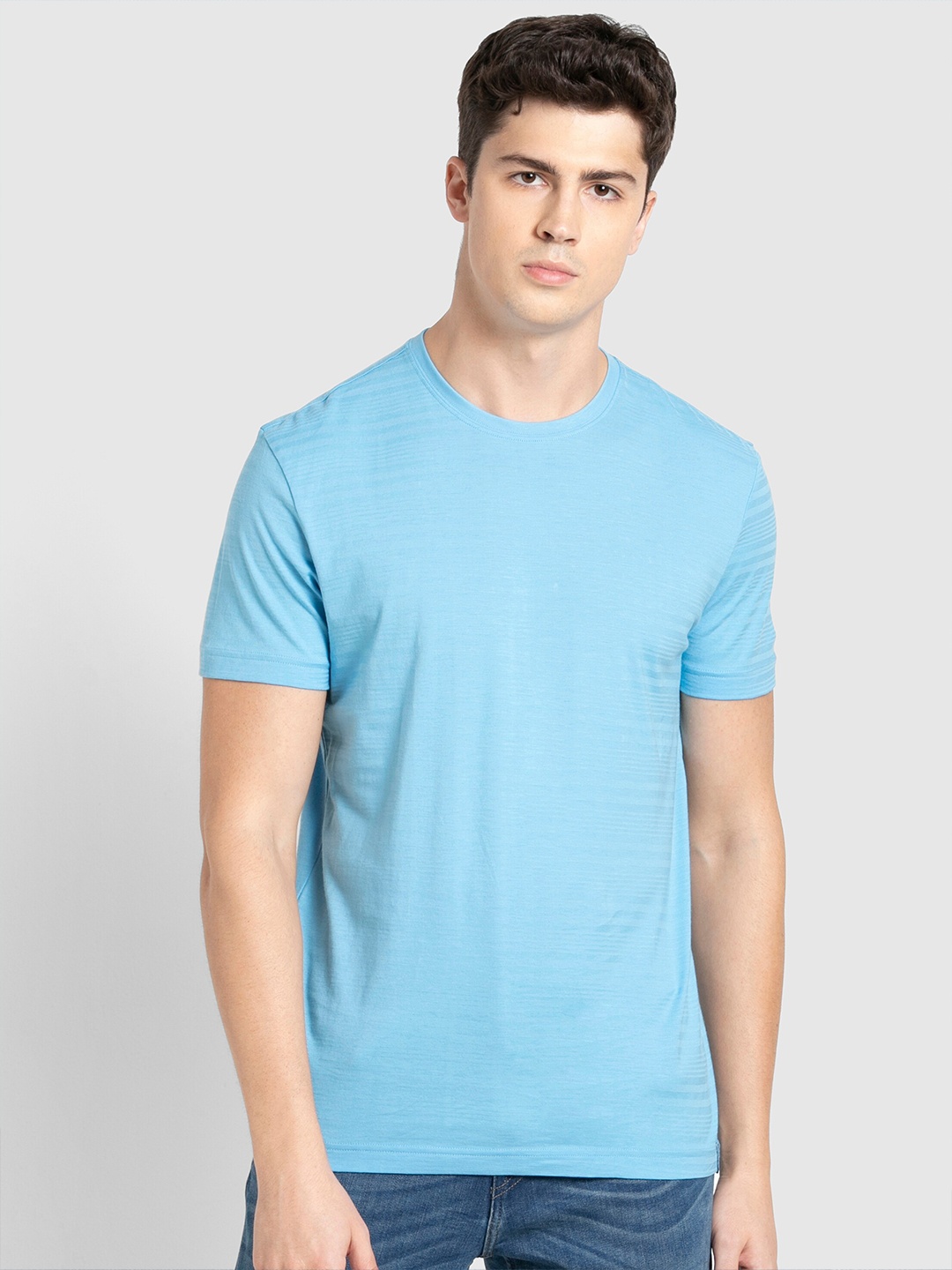 

Jockey Men Blue T-shirt