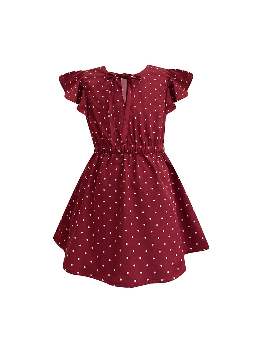 

A T U N Maroon Dress