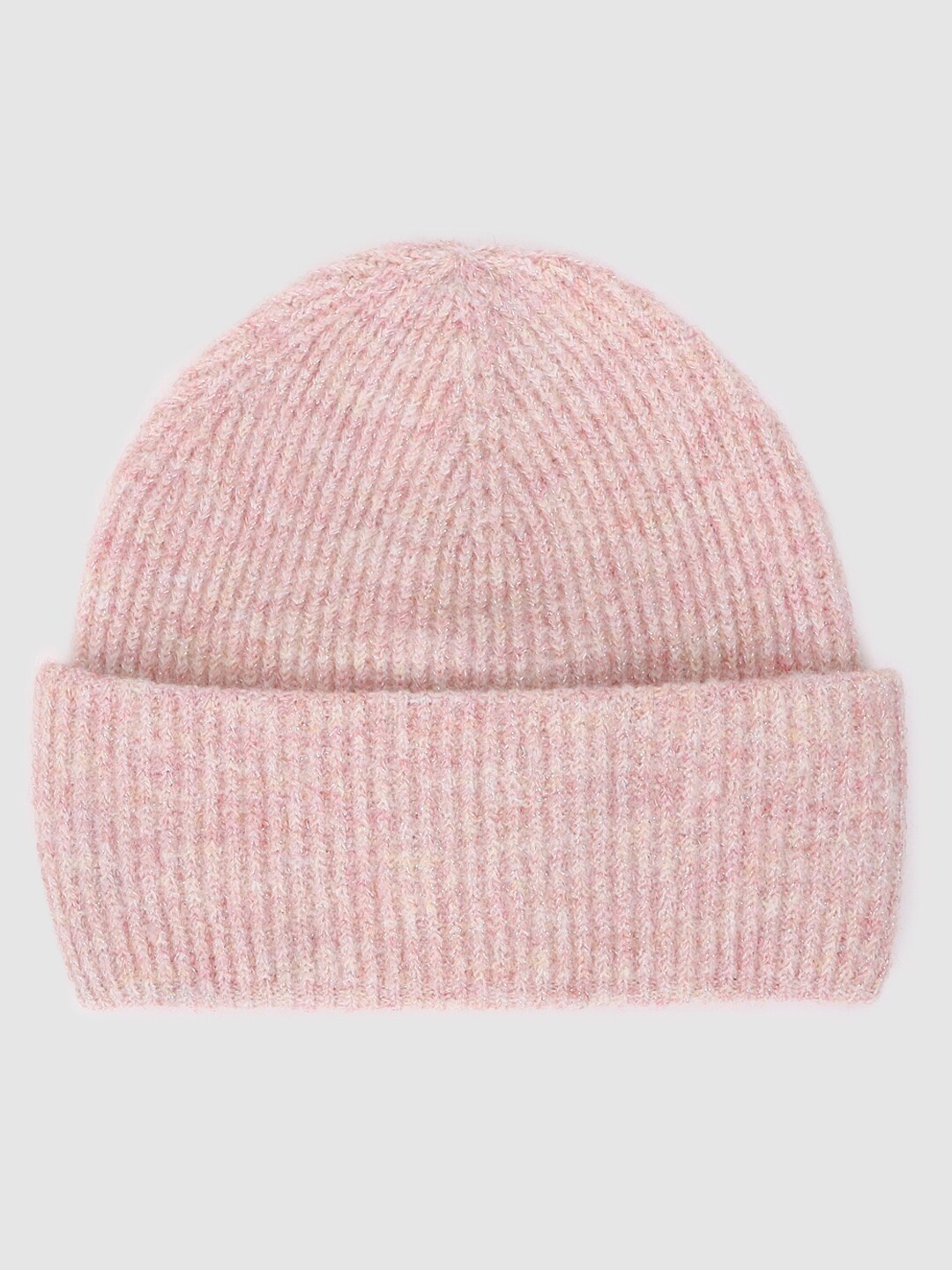 

ONLY Women Pink Solid Casual Beanie