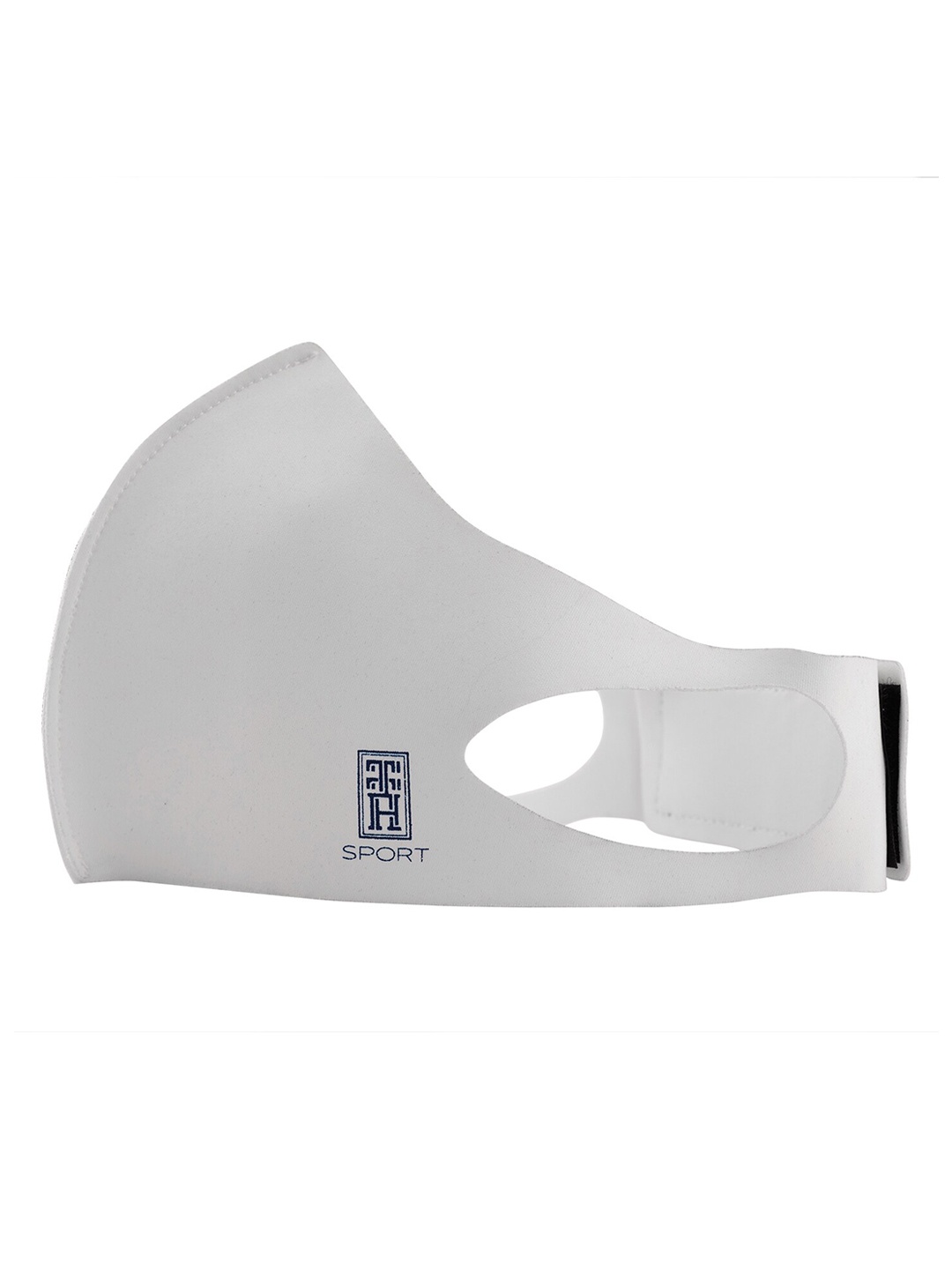 

The Tie Hub Unisex White Solid 1-Ply Cloth Mask