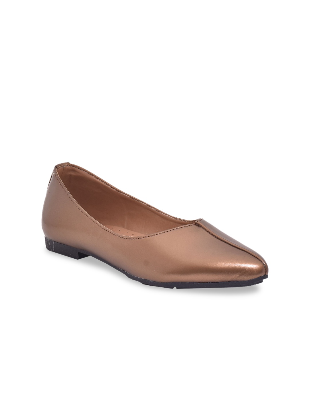 

OLIVE MIST Women Brown Ballerinas Flats