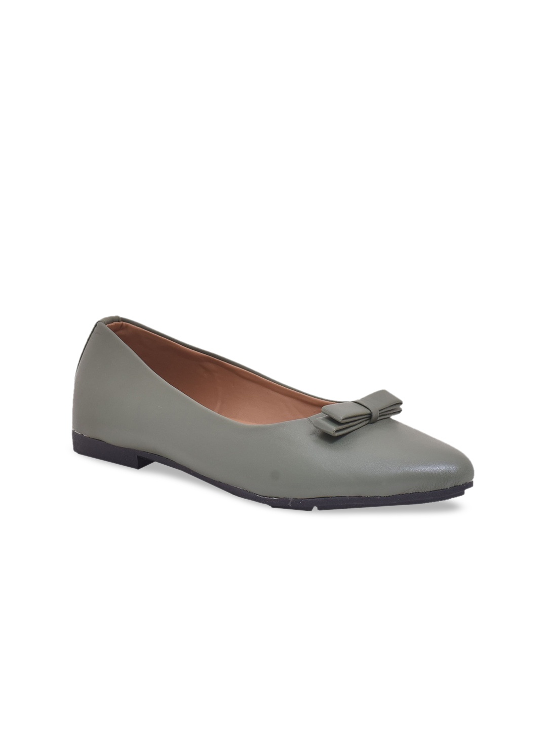 

OLIVE MIST Women Green Ballerinas with Bows Flats