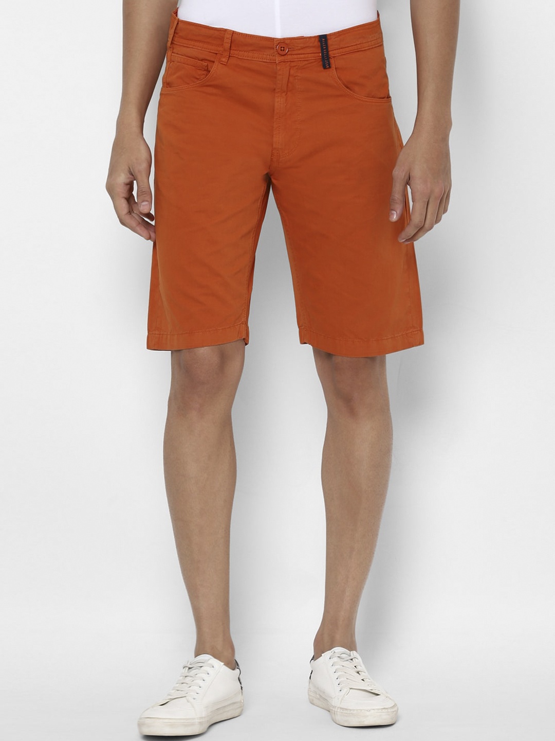

Allen Solly Sport Men Orange Slim Fit Cotton Regular Shorts