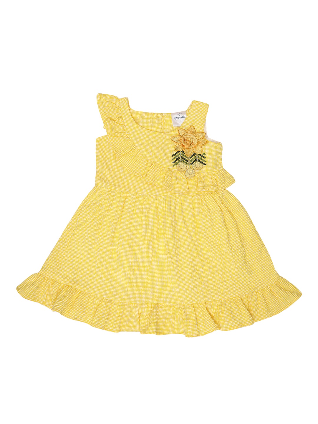 

Doodle Yellow Dress