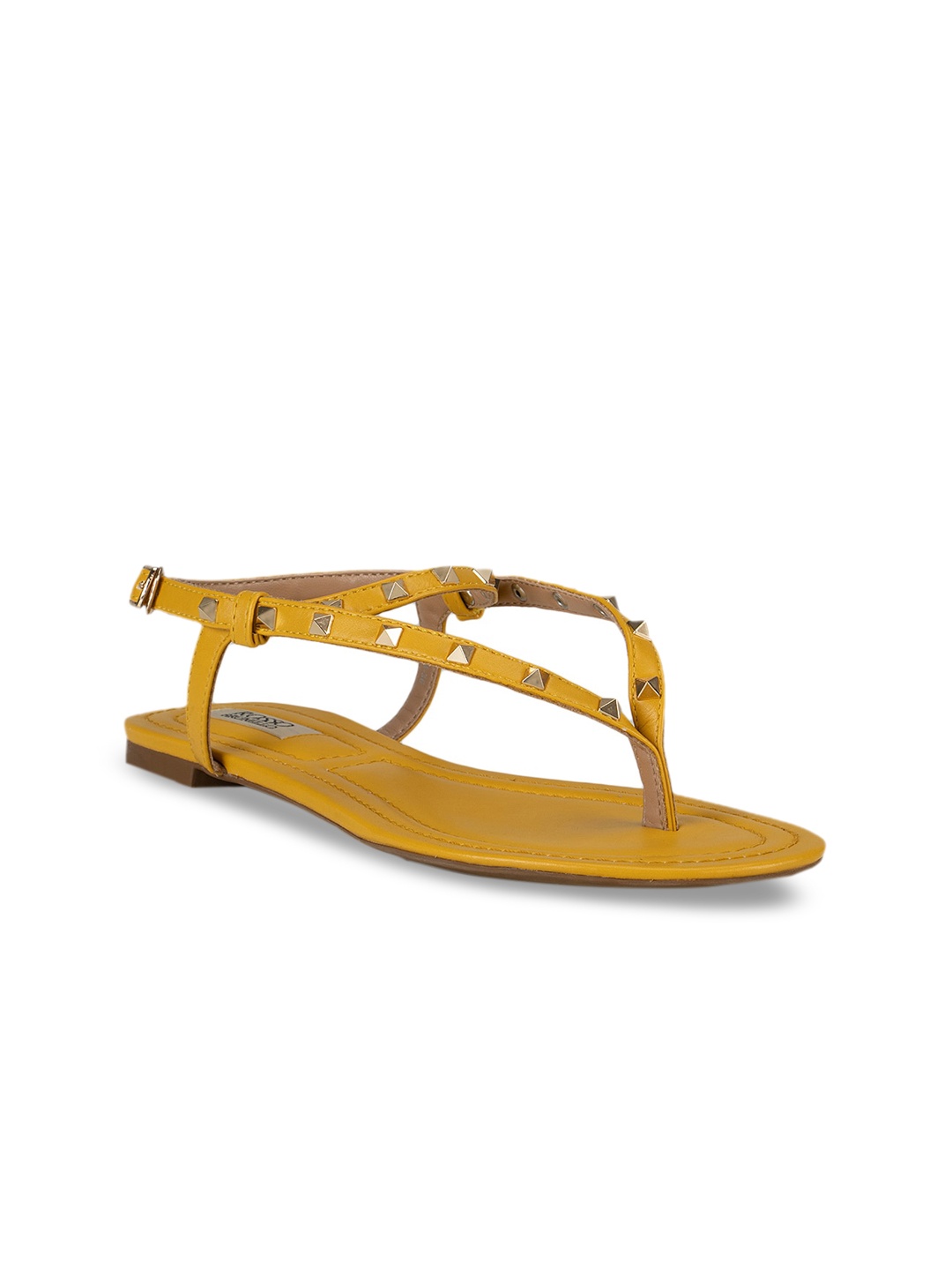 

ROSSO BRUNELLO Women Mustard Open Toe Flats
